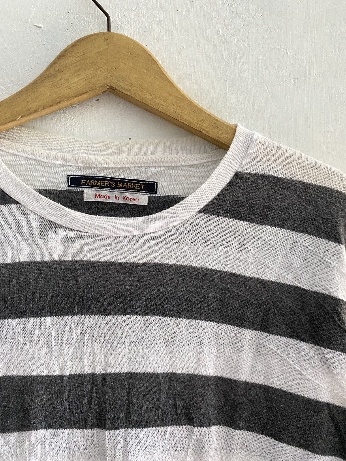 If Six Was Nine × Japanese Brand × Le Grande Bleu (L.G.B.) Japanese farmers striped longsleeve tshirt Size US L / EU 52-54 / 3 - 3 Thumbnail