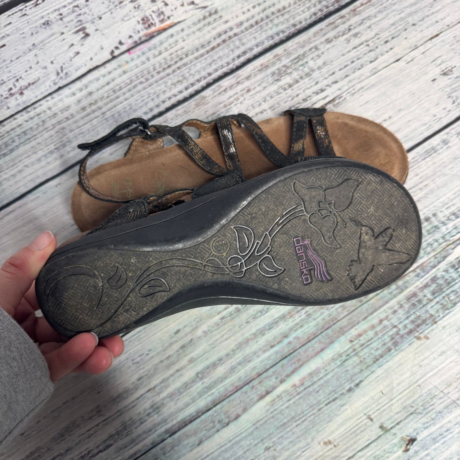 Dansko Dansko Women's Jovie Sandal Hook & Loop Strappy Comfort 7 Size US 7 / IT 37 - 5 Thumbnail