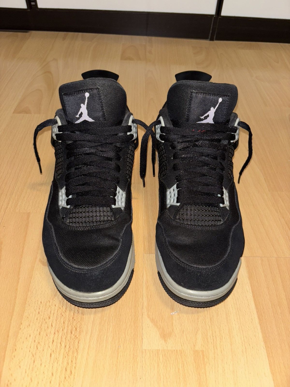 Jordan Brand Jordan 4 Retro SE Black Canvas Size US 11 / EU 44 - 1 Thumbnail