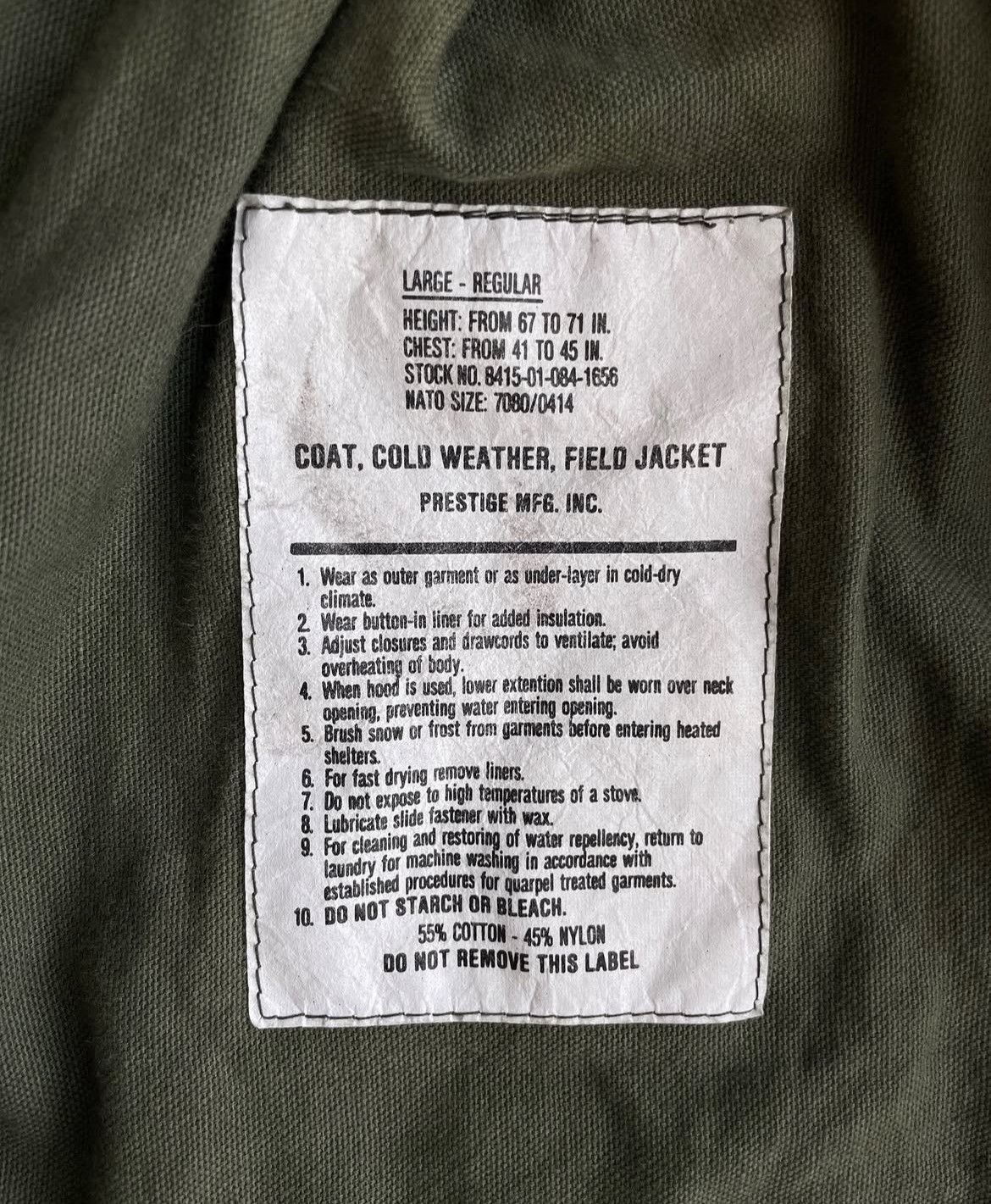 Other US Army M 65 Woodland Field Jacket Size US L / EU 52-54 / 3 - 10 Thumbnail