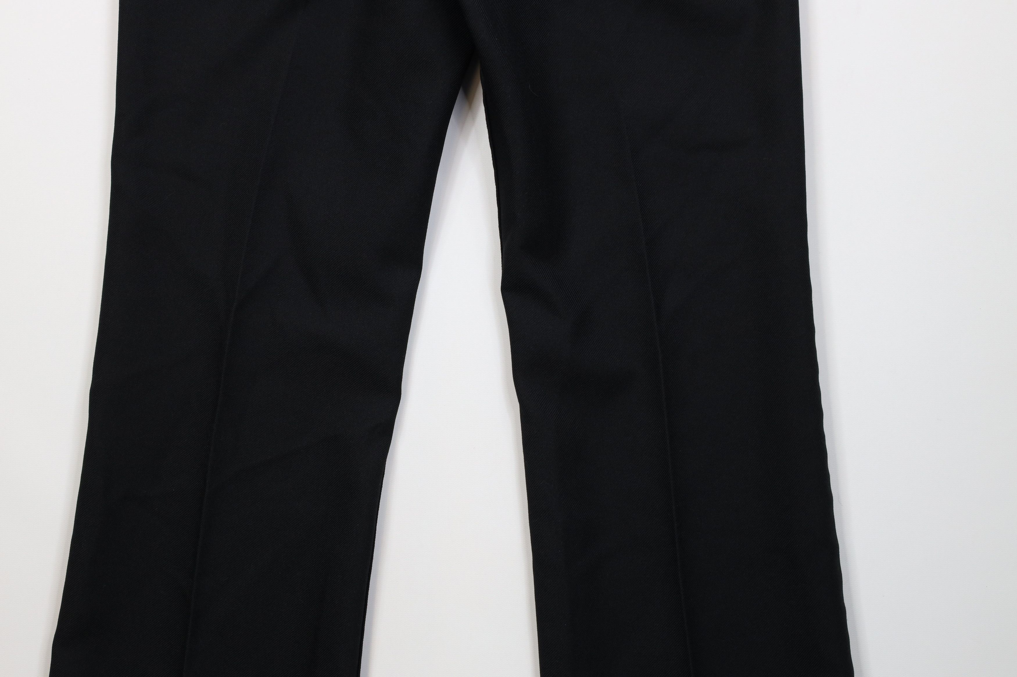 Wrangler Vintage 90s Wrangler Knit Flared Wide Leg Chino Pants Black Size US 38 / EU 54 - 12 Thumbnail