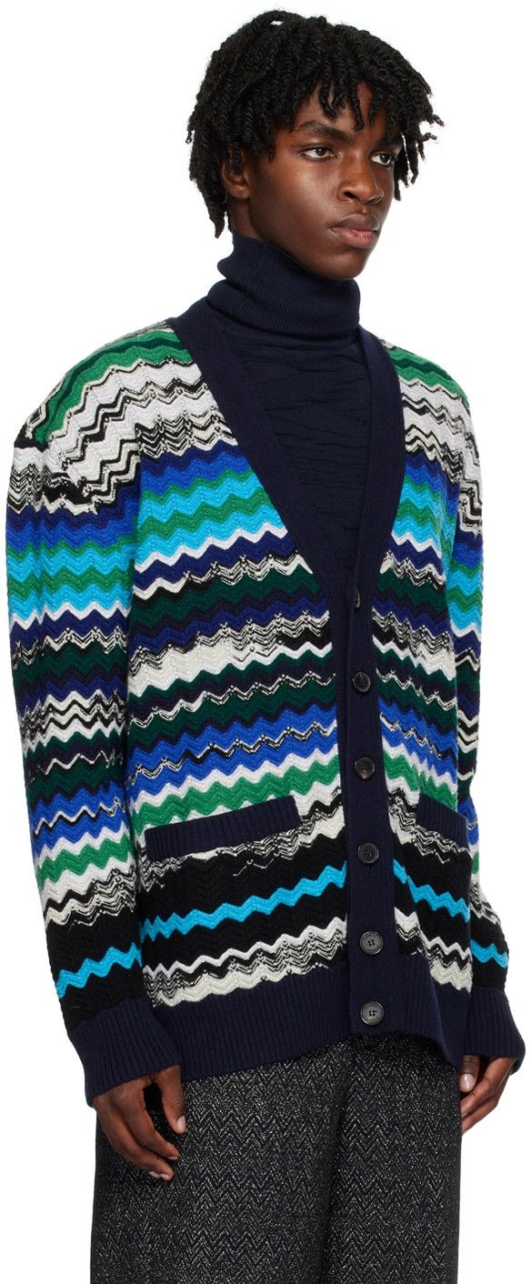 Missoni o1y0225 Cardigan in Multicolor Size US M / EU 48-50 / 2 - 2 Thumbnail