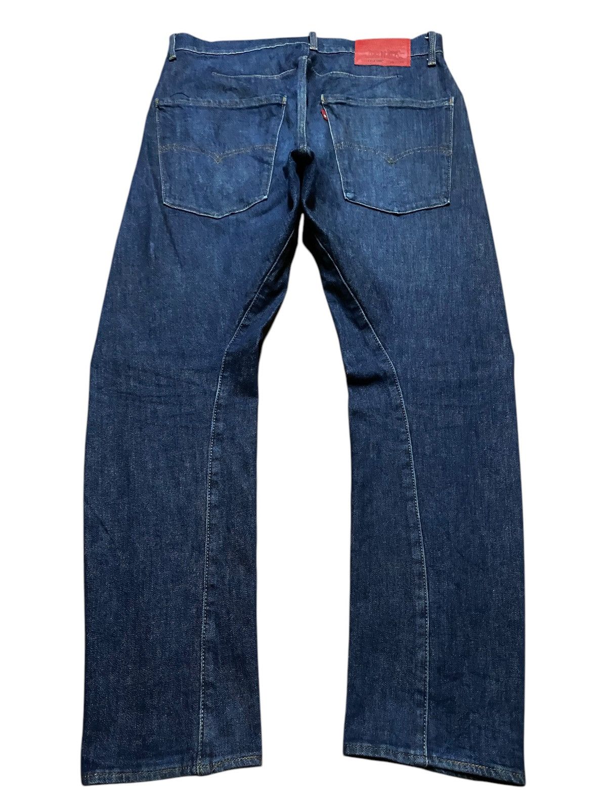 Levi's Vintage Levis Engineered Twisted Leg Blue Wash Slim Jeans Size US 32 / EU 48 - 2 Thumbnail