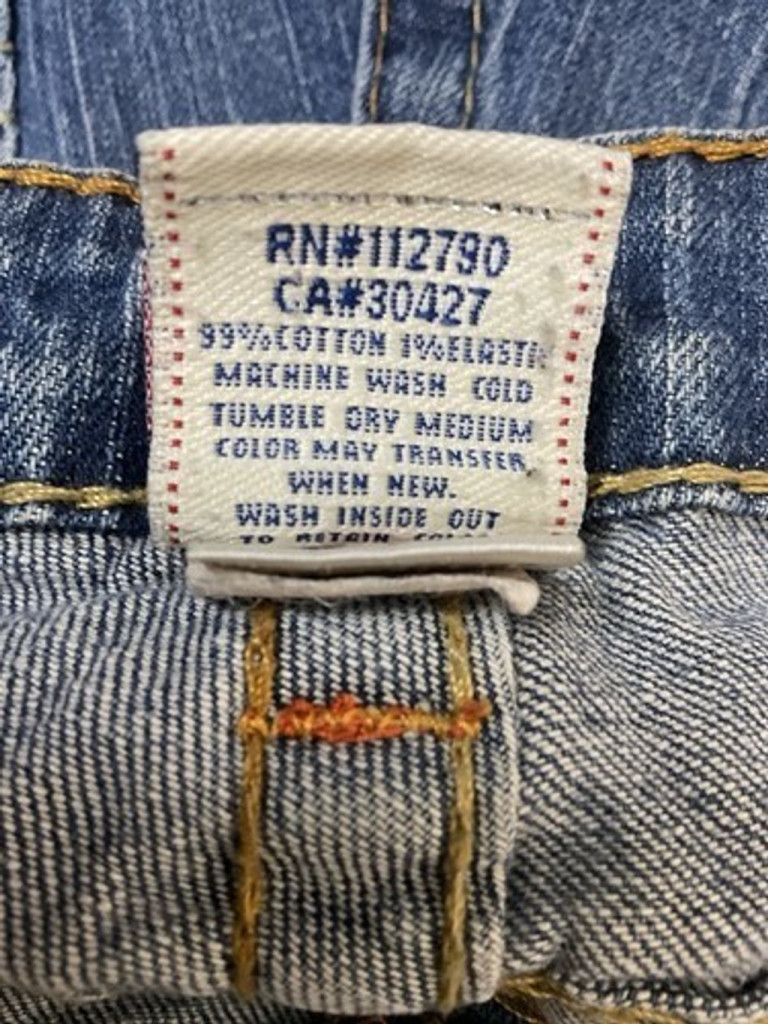True Religion True Religion Joey Big T Flare Denim Jeans Women 31 Size 31" - 3 Thumbnail