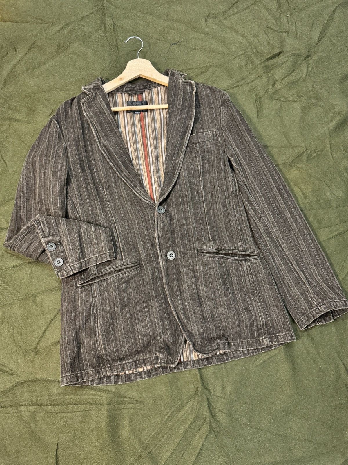 Mossimo Mossimo blazer stripe brown Size M / US 6-8 / IT 42-44 - 1 Thumbnail