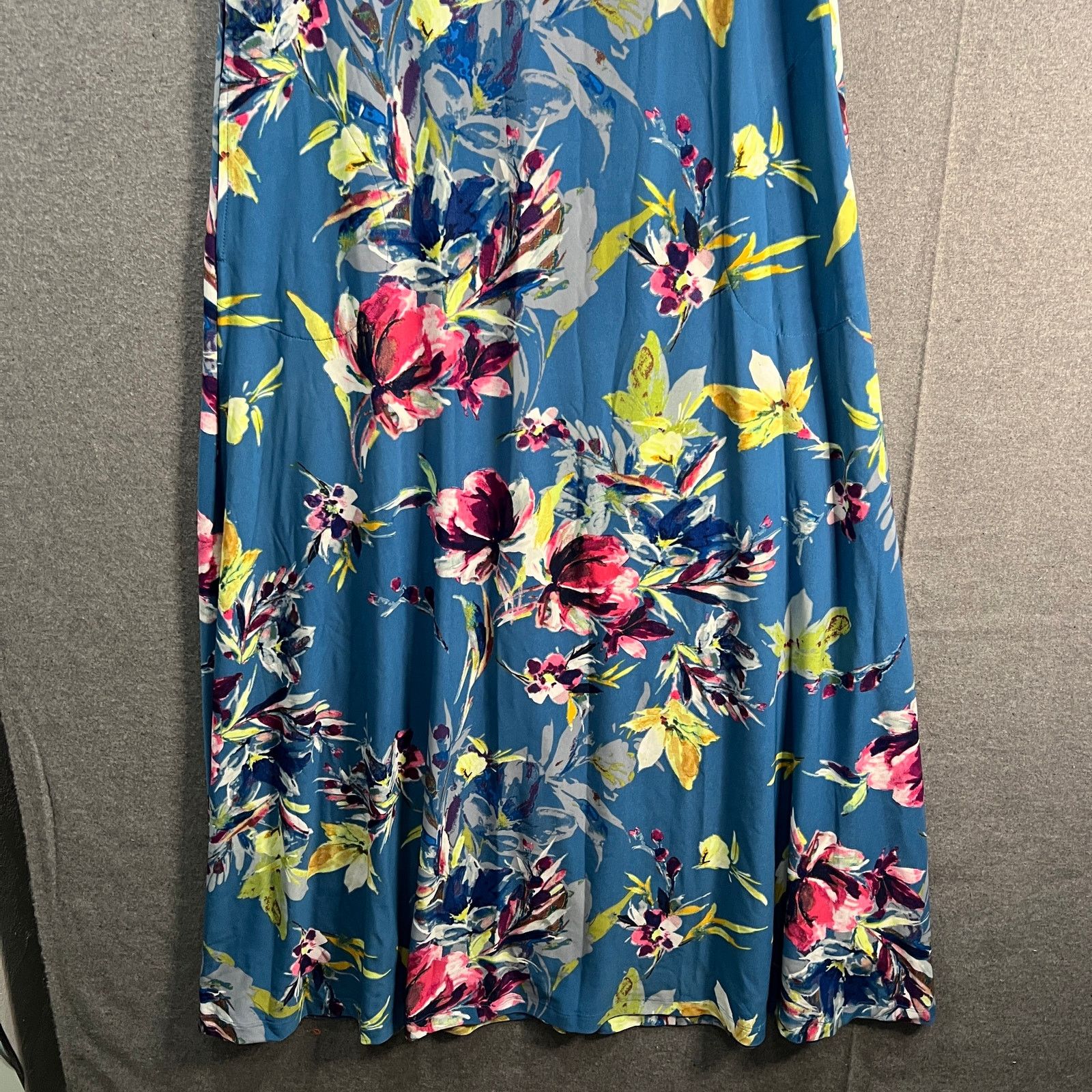 Other Attitudes by Renee Global Illusions Regular Maxi Dress Size L / US 10 / IT 46 - 2 Thumbnail