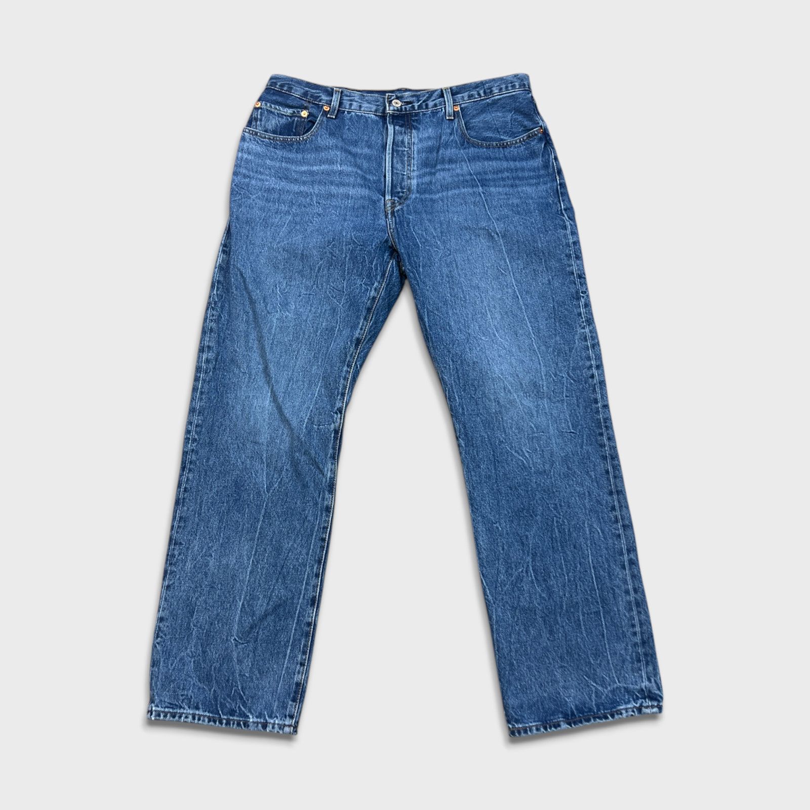 Levi's × Vintage Levi's 501 '90s Jeans 36x30 XX Straight Premium Denim Pant Size US 36 / EU 52 - 1 Thumbnail