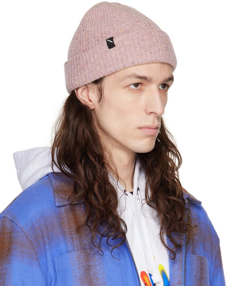 Saturdays NYC Saturdays NYC Speckled Purple Beanie Size ONE SIZE - 2 Thumbnail