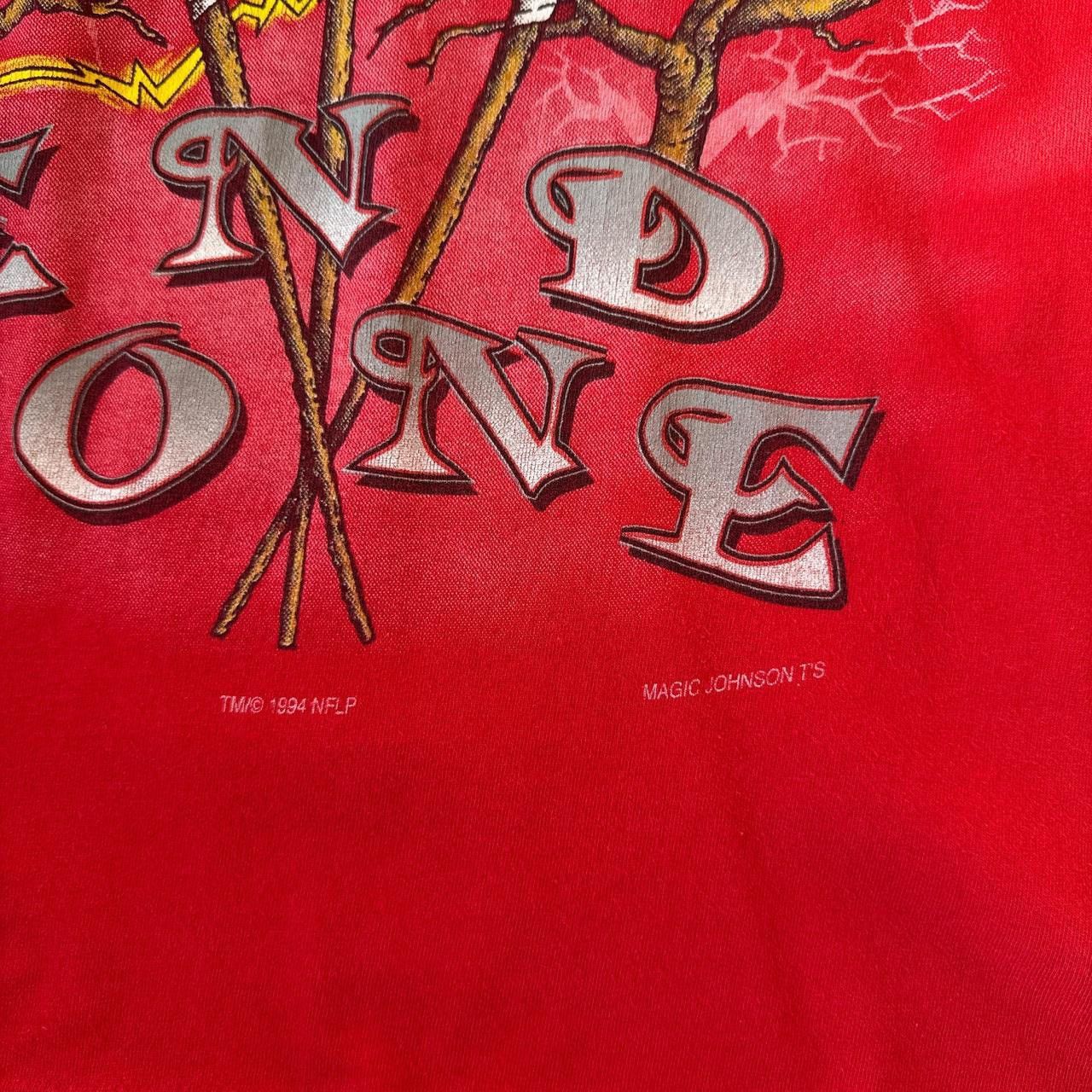 Other Vtg 90s 49ers End Zone T-shirt Red Mens Large Single Stitch Size US L / EU 52-54 / 3 - 3 Thumbnail