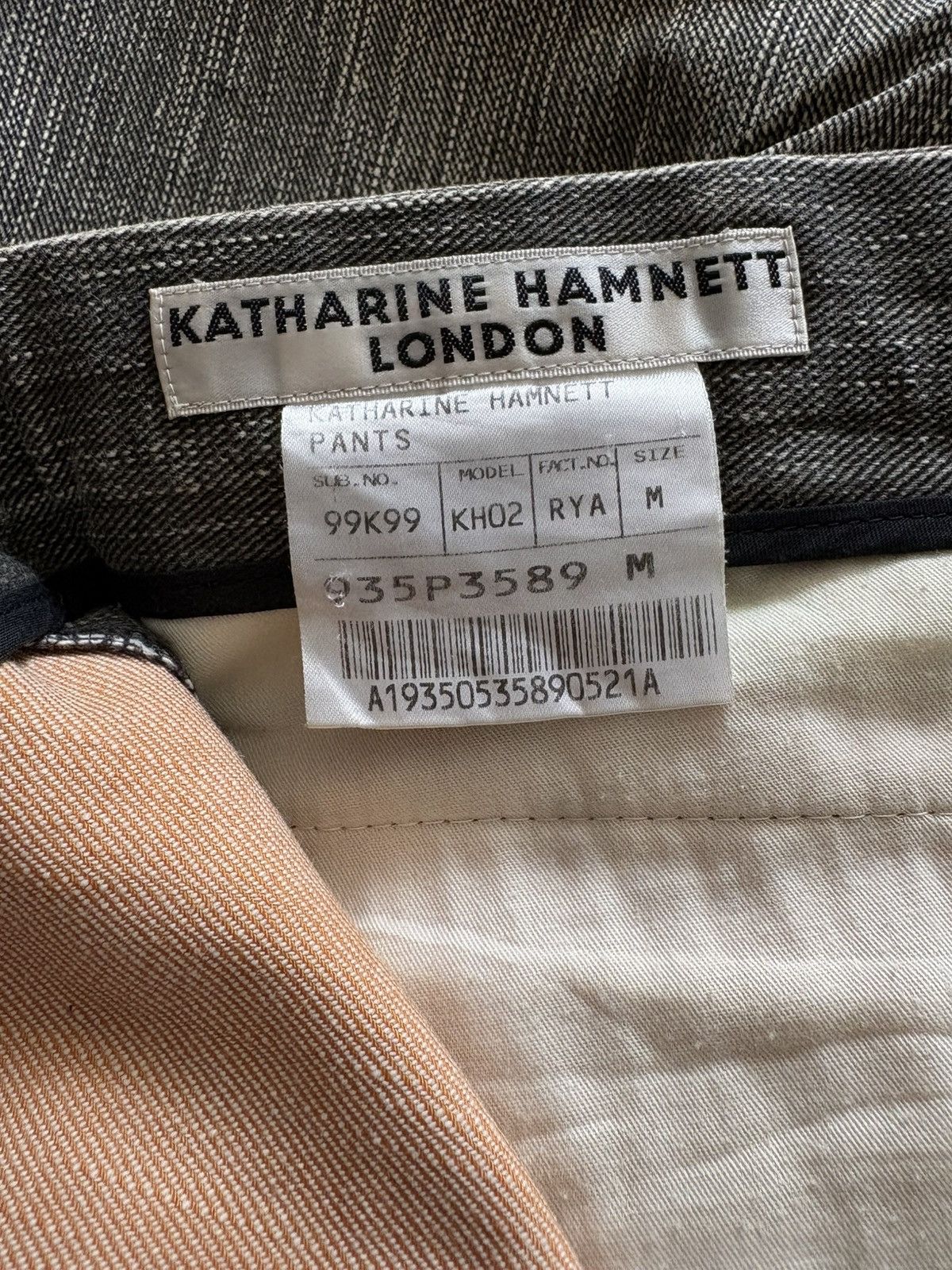 Katharine Hamnett London KATHARINE HAMNETT LONDON FLARE PANTS Size US 30 / EU 46 - 7 Thumbnail