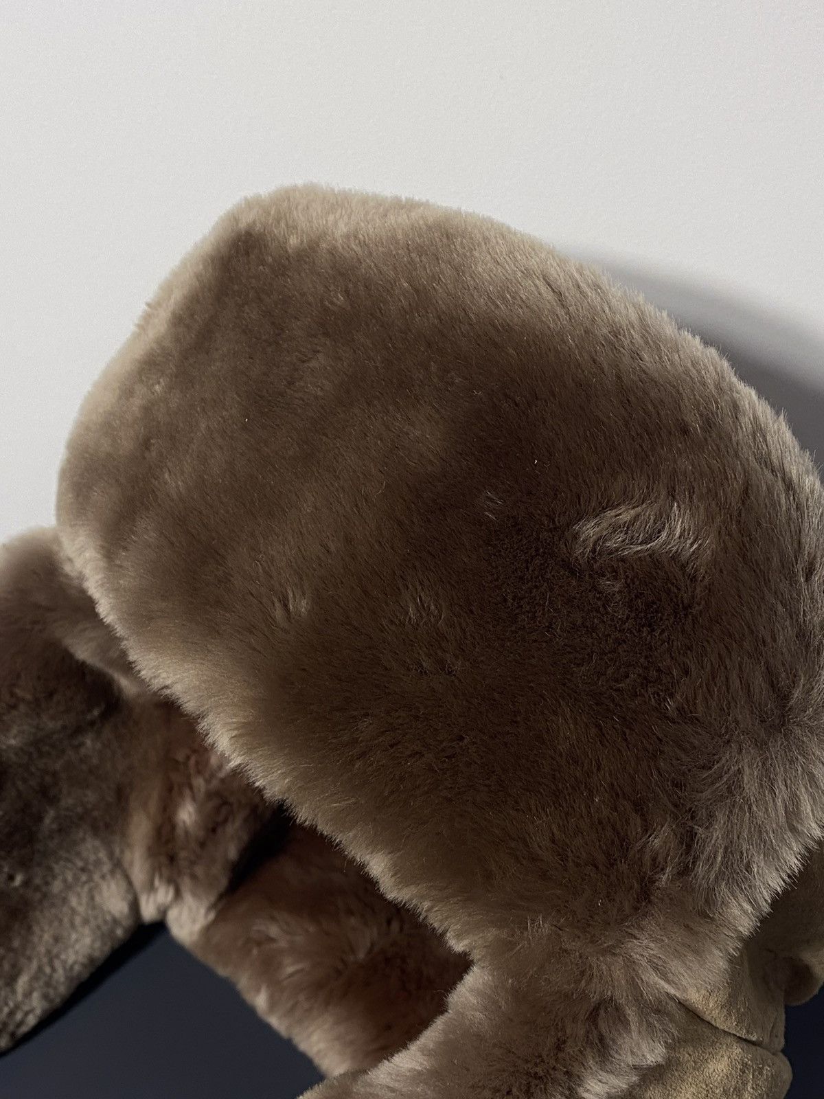 Vintage NATURAL FUR USHANKA HAT LEATHER VINTAGE Y2K SNOW Size ONE SIZE - 8 Thumbnail