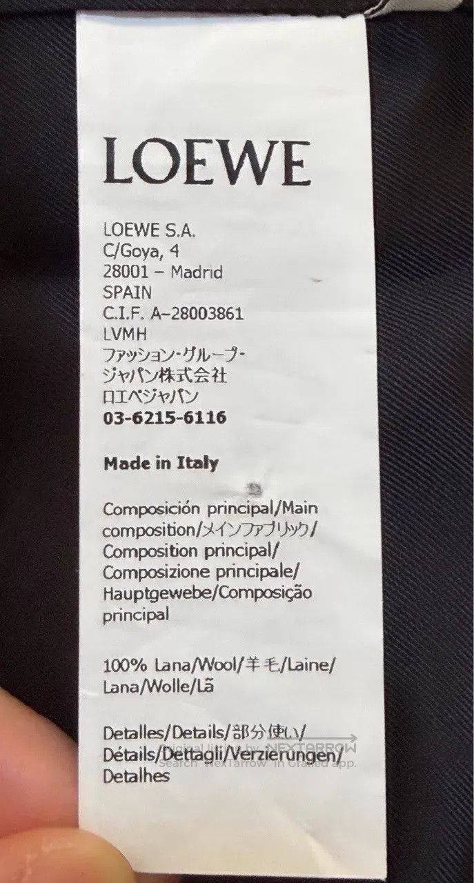 Loewe Loewe Heather gray Anagram wool hooded zip parka Size US M / EU 48-50 / 2 - 5 Thumbnail