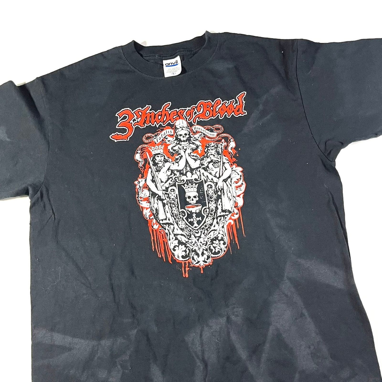 Other 2000’s Anvil 3 Inches of Blood Graphic Band T-shirt Medium Size US M / EU 48-50 / 2 - 2 Thumbnail