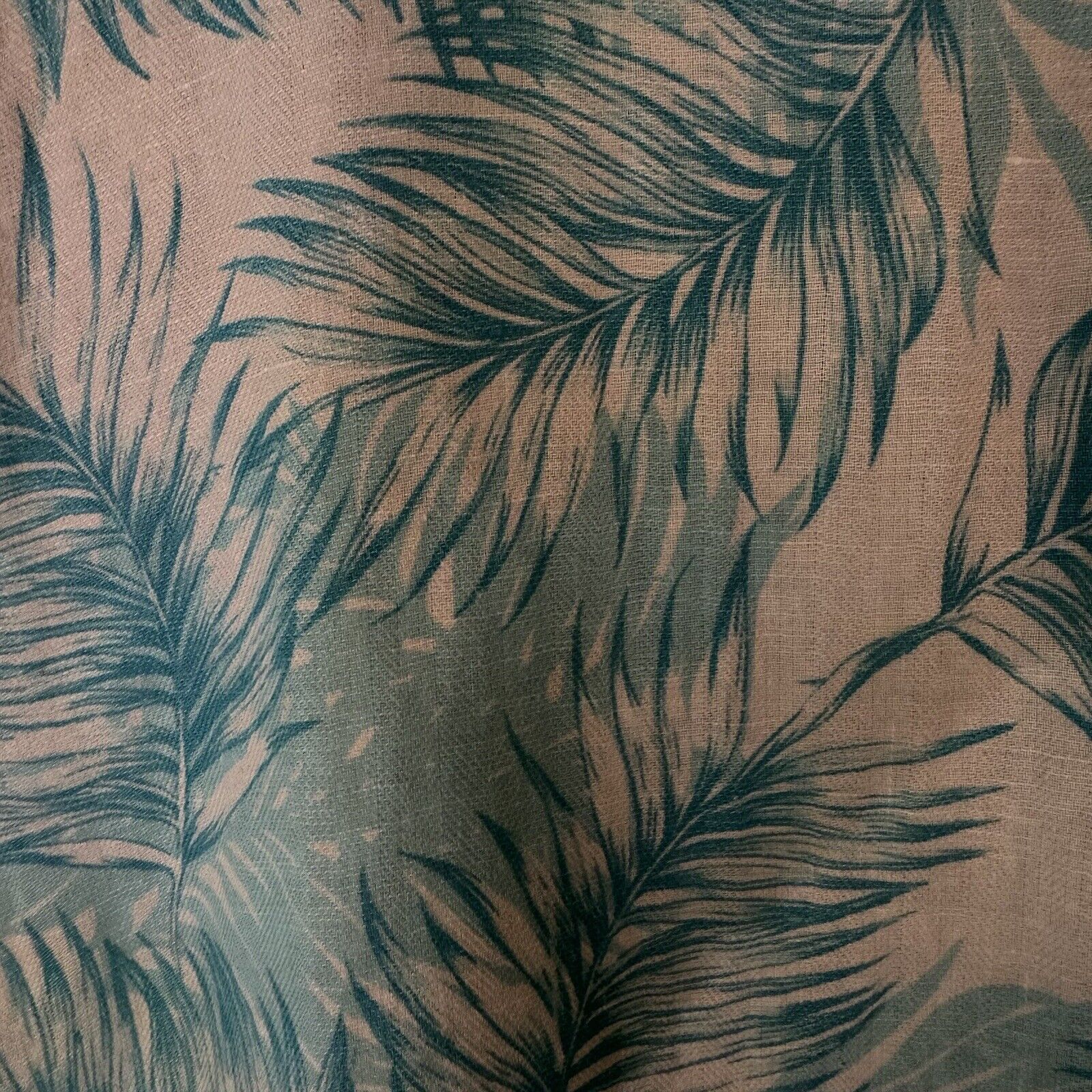 Tasso Elba Tasso Elba Silk Linen Tropical Shirt XL Camp Collar Size US XL / EU 56 / 4 - 4 Thumbnail
