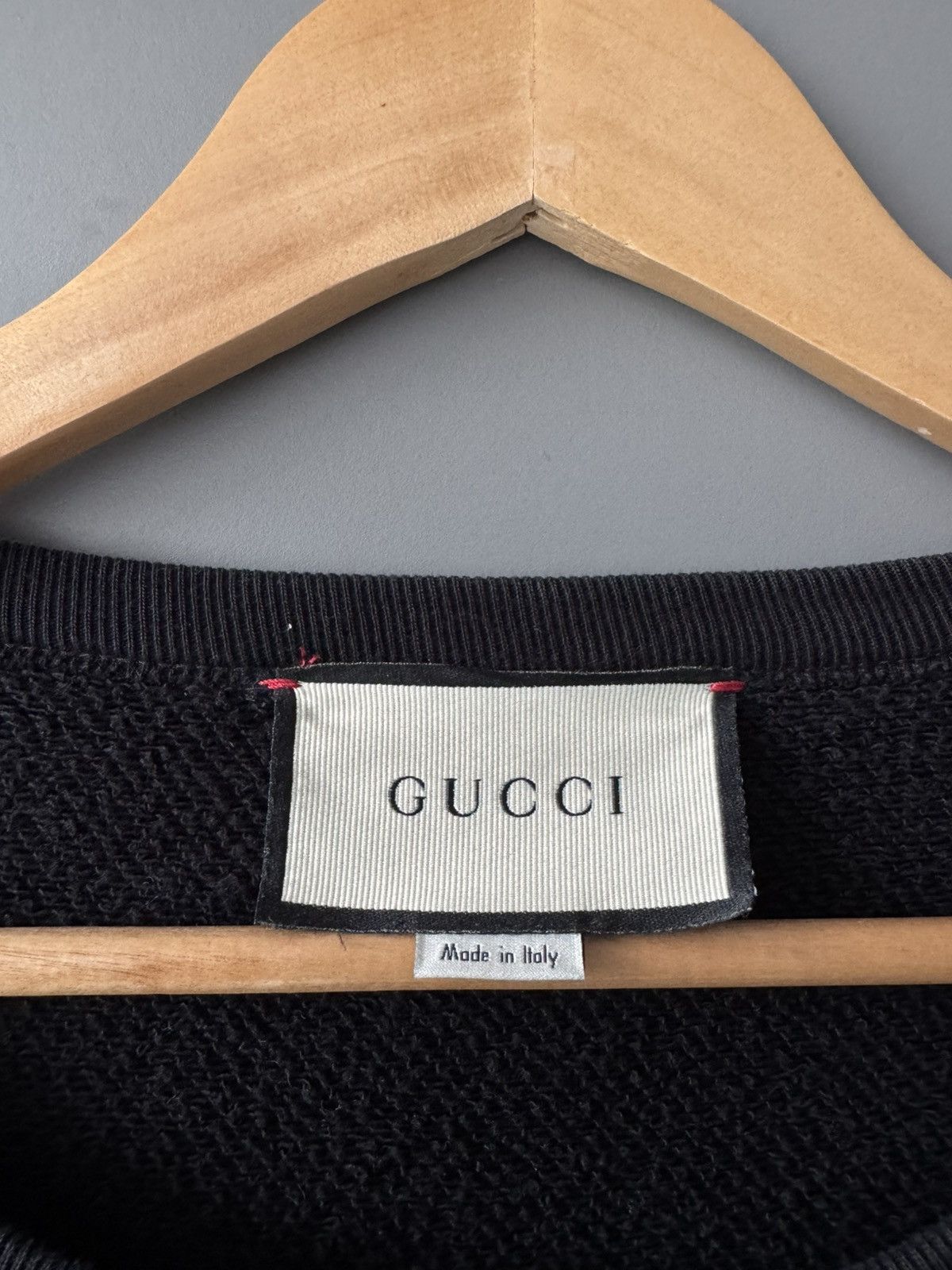 Gucci Gucci Devil Lips And Logo Print Sweatshirt Size US L / EU 52-54 / 3 - 3 Thumbnail