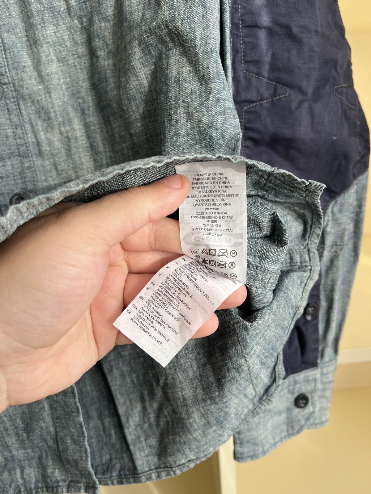 G-Star Vintage G Star Raw Shirt Size M Size US M / EU 48-50 / 2 - 12 Thumbnail