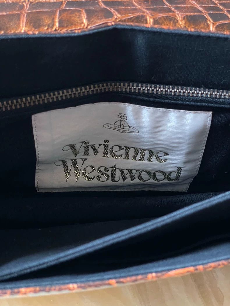 Vivienne Westwood Vivienne Westwood size os Orange lightning chain crossbody Size ONE SIZE - 6 Thumbnail