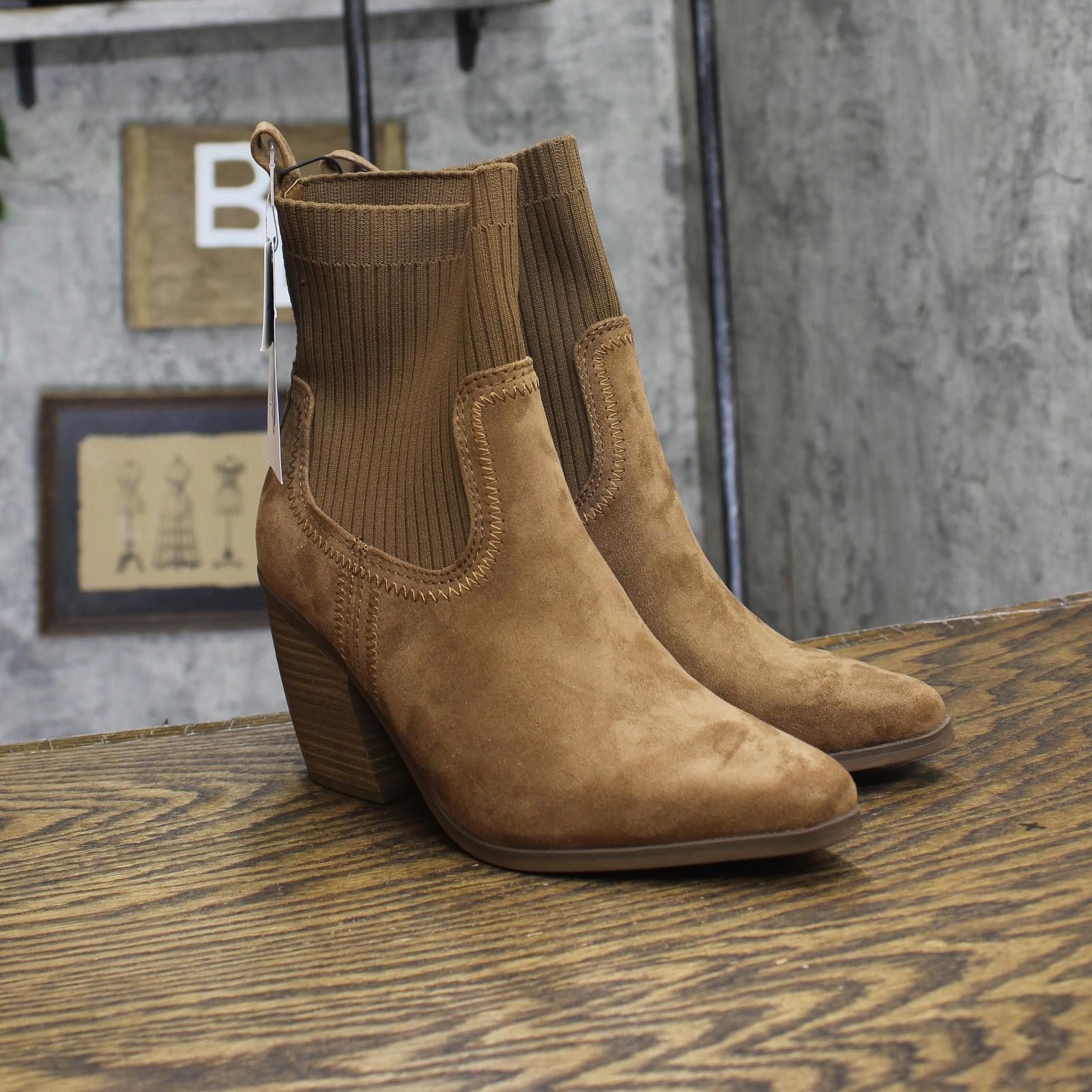 Designer Universal Thread Ankle Boots 88225770 Cognac Brown 6.5m Size US 6.5 / IT 36.5 - 1 Thumbnail