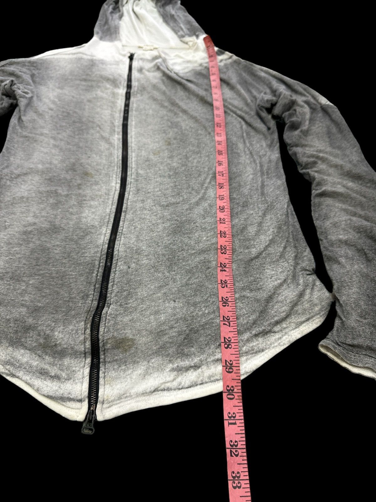 Helmut Lang HELMUT LANG SQUEE-GEE PRINT LIGHT WEIGHT HOODIE ZIPPER Size US XS / EU 42 / 0 - 3 Thumbnail