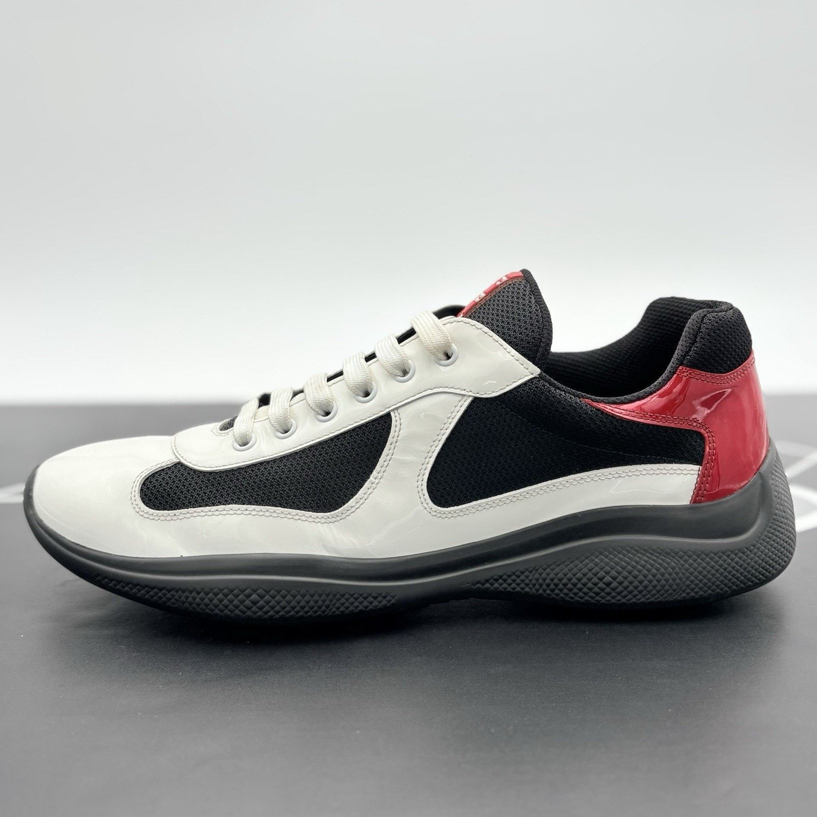 Prada Prada Americas Cup ' Black White Red ' | SUPER CLEAN! Size US 11 / EU 44 - 8 Thumbnail
