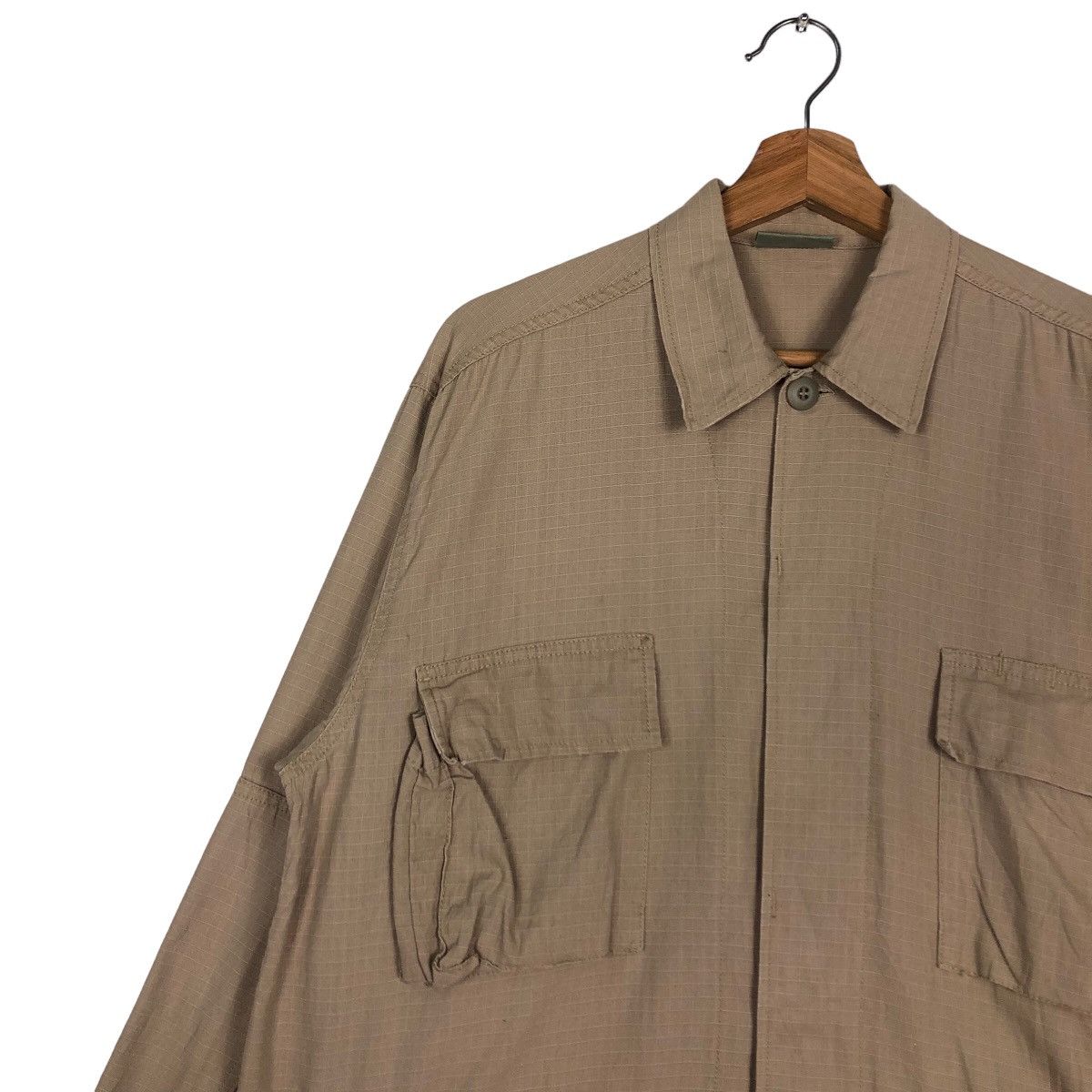 Japanese Brand Vintage Chore Cargo Jacket Multi Pocket Military Collection Size US M / EU 48-50 / 2 - 7 Thumbnail