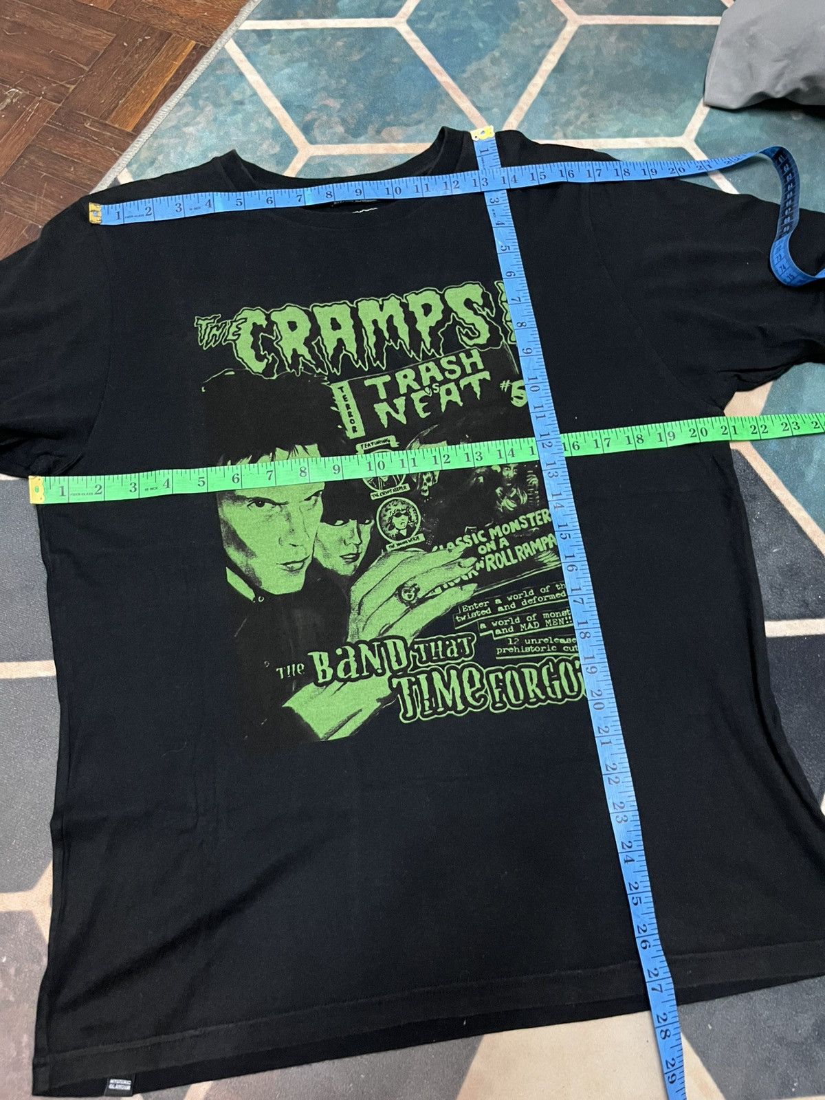 Hysteric Glamour 💥CRAZY HG X THE CRAMPS PUNK BAND Size US L / EU 52-54 / 3 - 13 Thumbnail