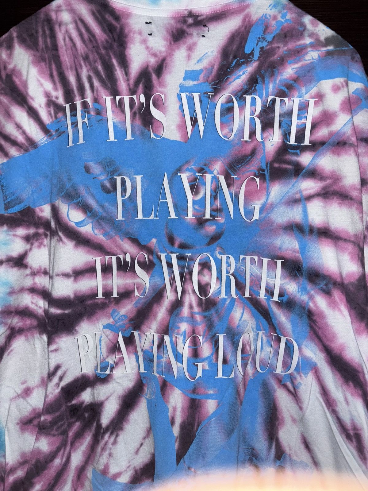 Amiri Amiri Tie-Dye Skull T-Shirt Size US XL / EU 56 / 4 - 6 Thumbnail