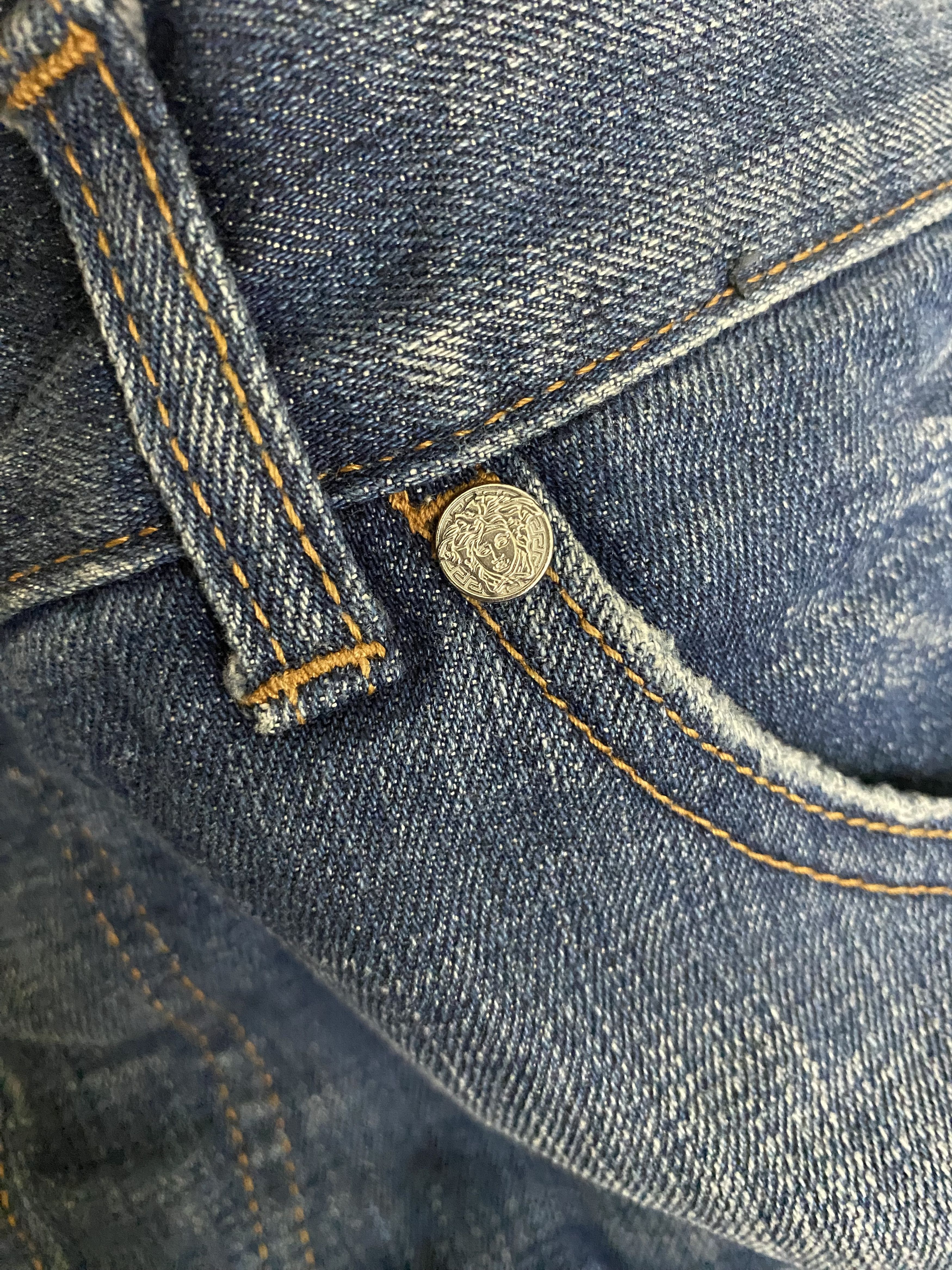 Versace Versace Classic Cut Denim Size US 35 - 4 Thumbnail