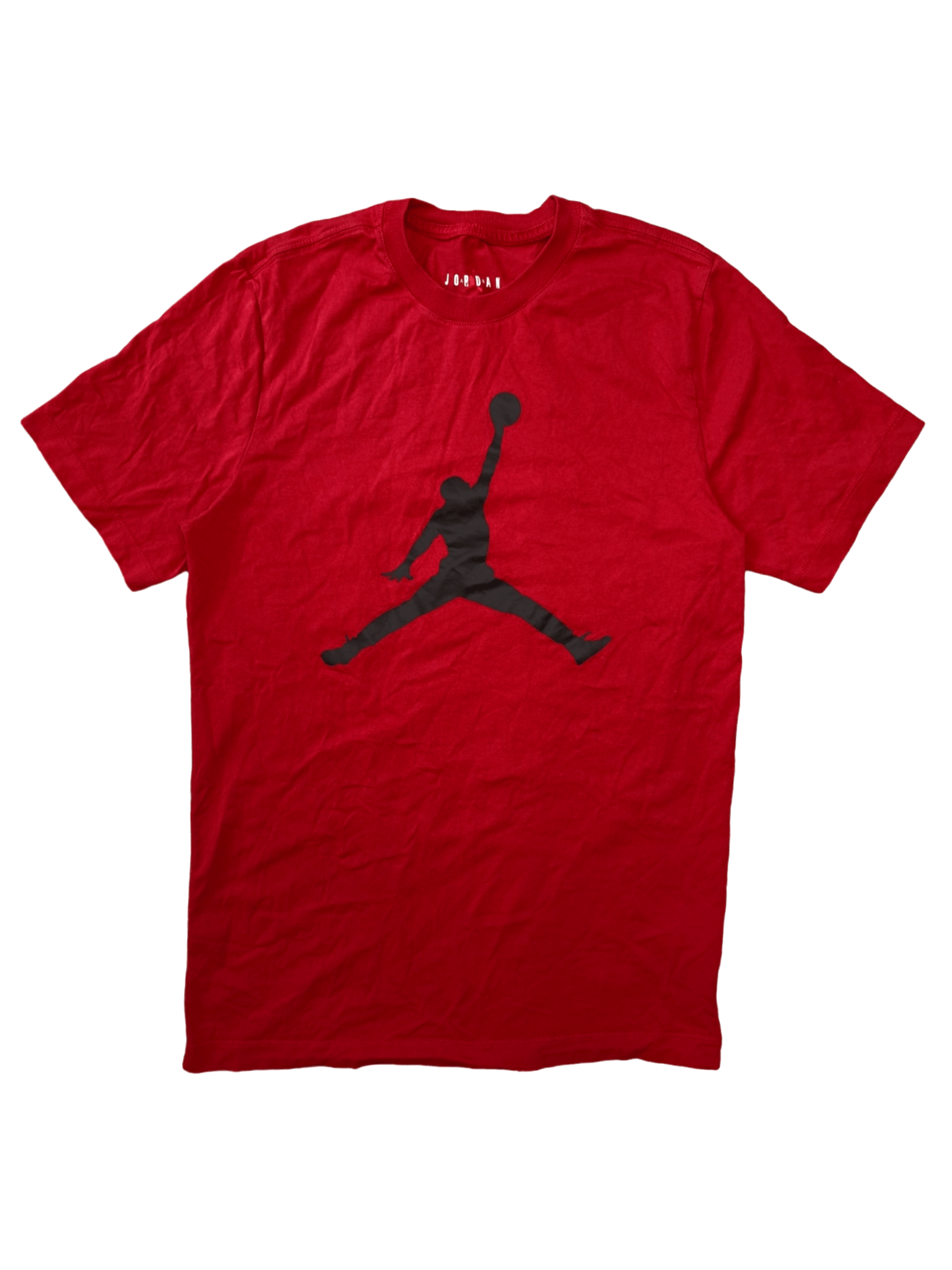 Nike Red T-shirt Jordan big logo | Grailed