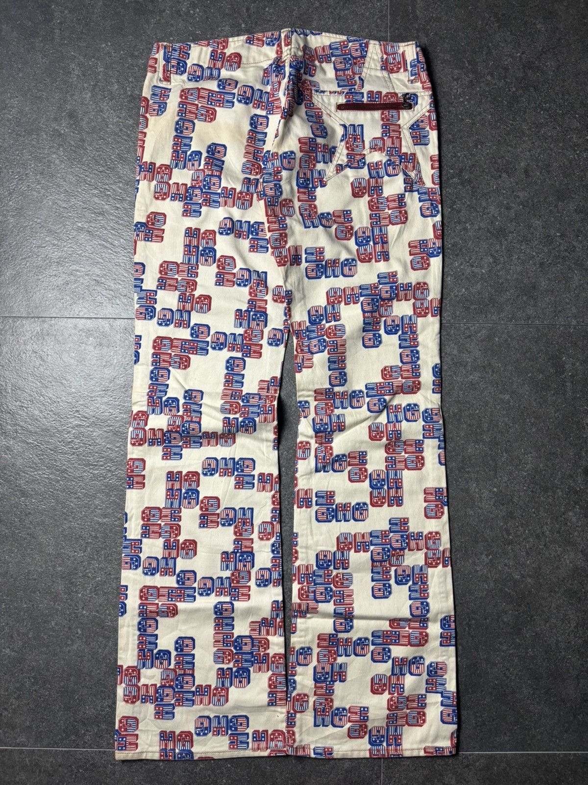 Hysteric Glamour 2000s Hysteric Glamour ‘HG’ Full Print Star Pants Size US 28 / EU 44 - 13 Thumbnail
