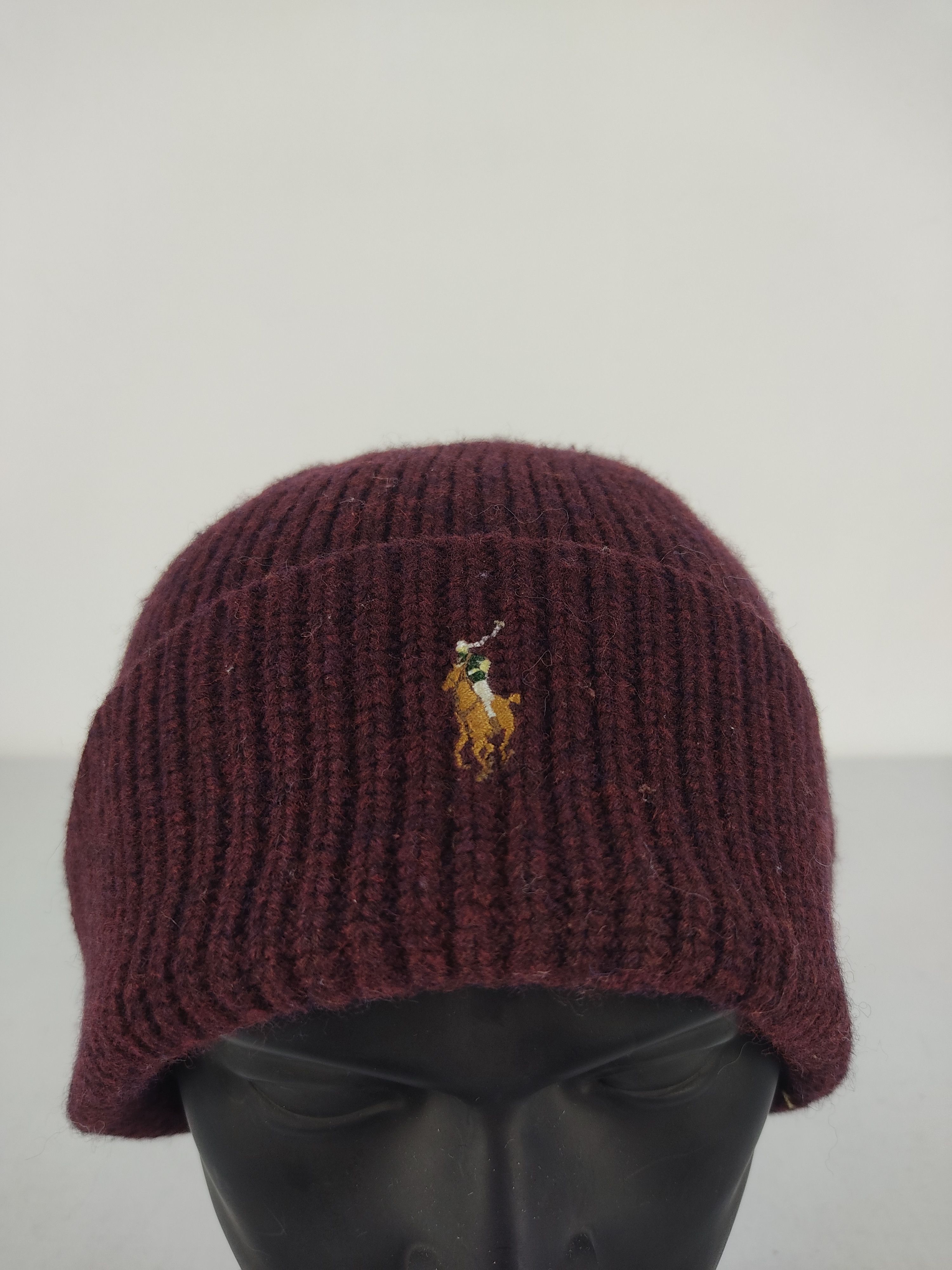 Polo Ralph Lauren Vintage Polo Ralph Lauren Wool Beanie / Snow Hat / Snow Cap Size ONE SIZE - 5 Thumbnail