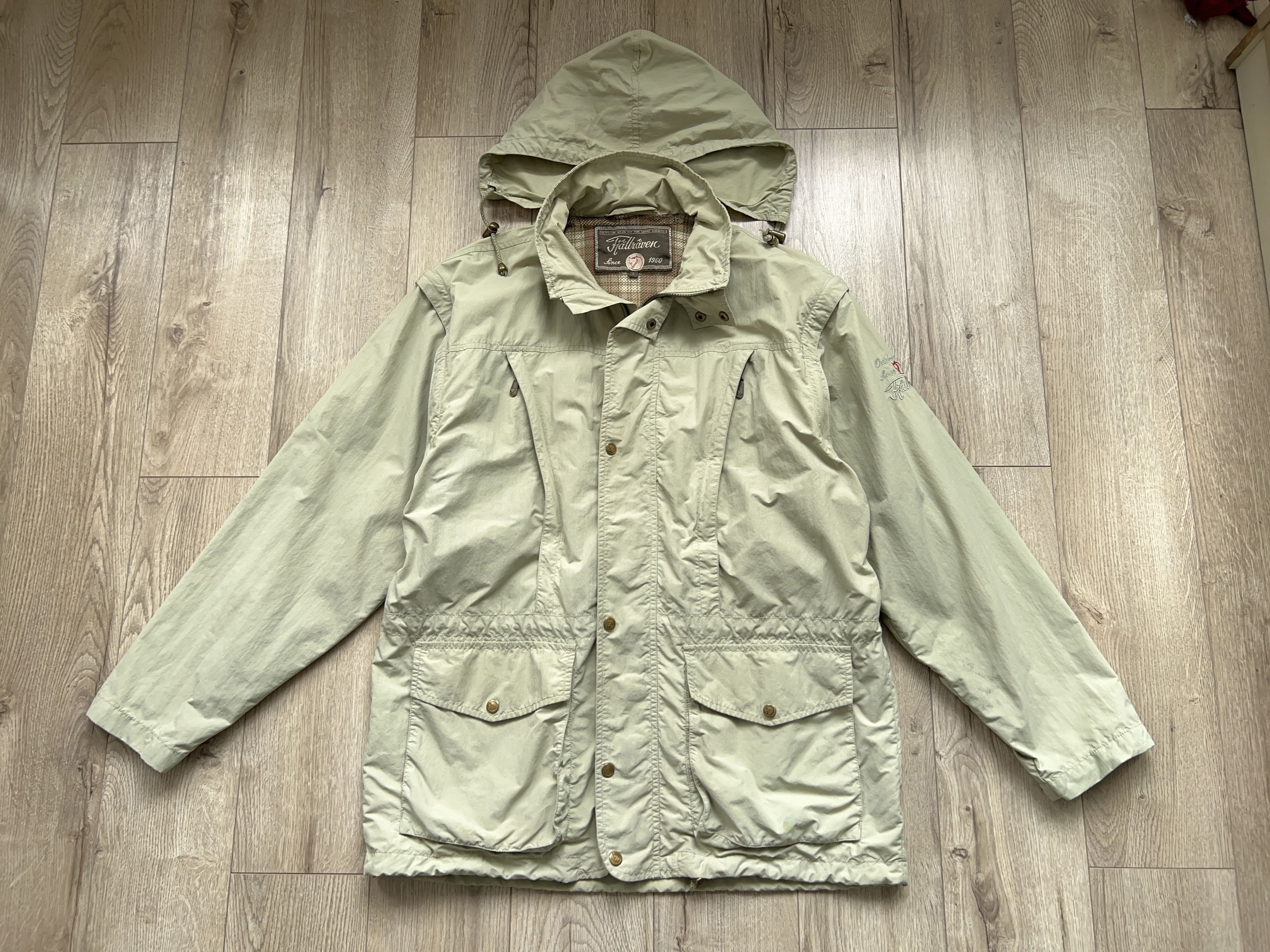 Fjallraven × Vintage Outdoor Jacket Detachable Sleeves Vest Gilet 2 in 1 Size L Size US L / EU 52-54 / 3 - 1 Thumbnail