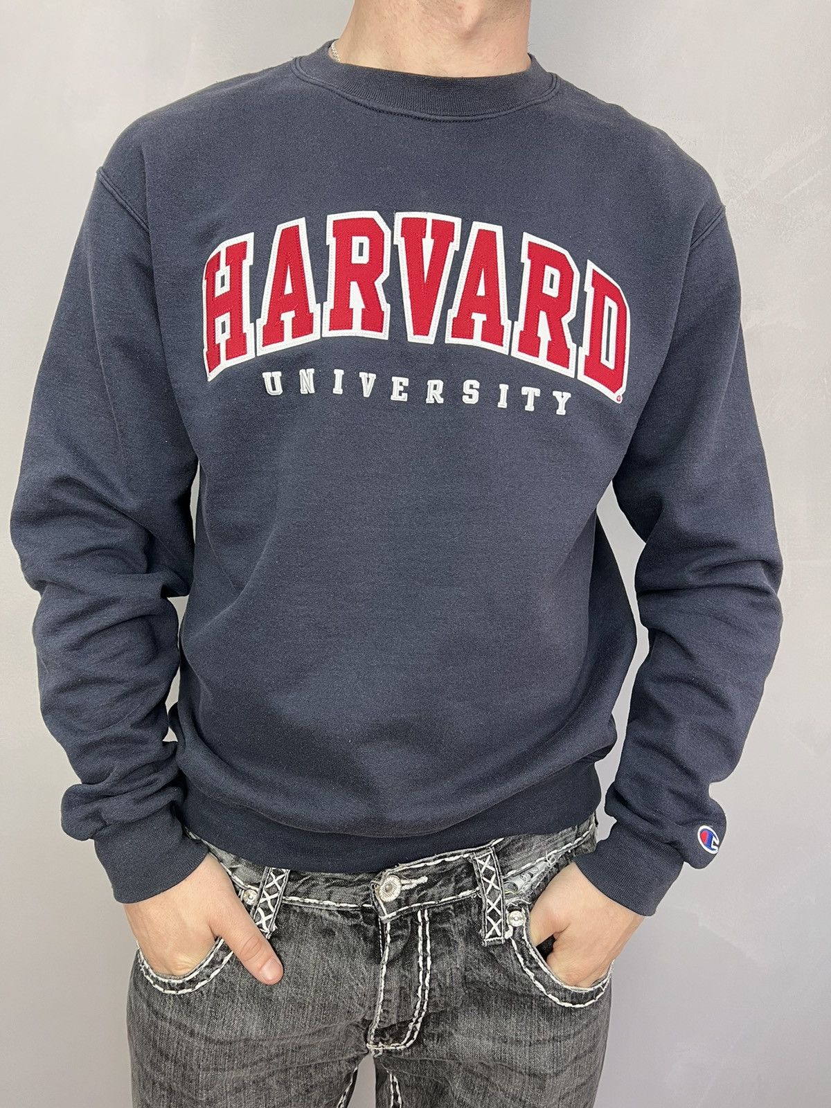 Champion × Vintage Harvard University Scooby Seal Champion Crewneck Size US M / EU 48-50 / 2 - 8 Thumbnail