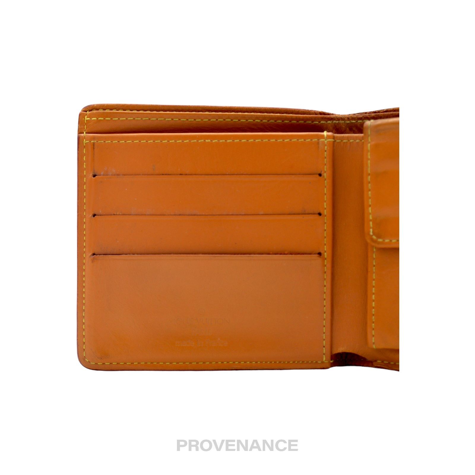 Louis Vuitton 🔴 Louis Vuitton Marco Wallet - Nomade Caramel Leather Size ONE SIZE - 7 Thumbnail