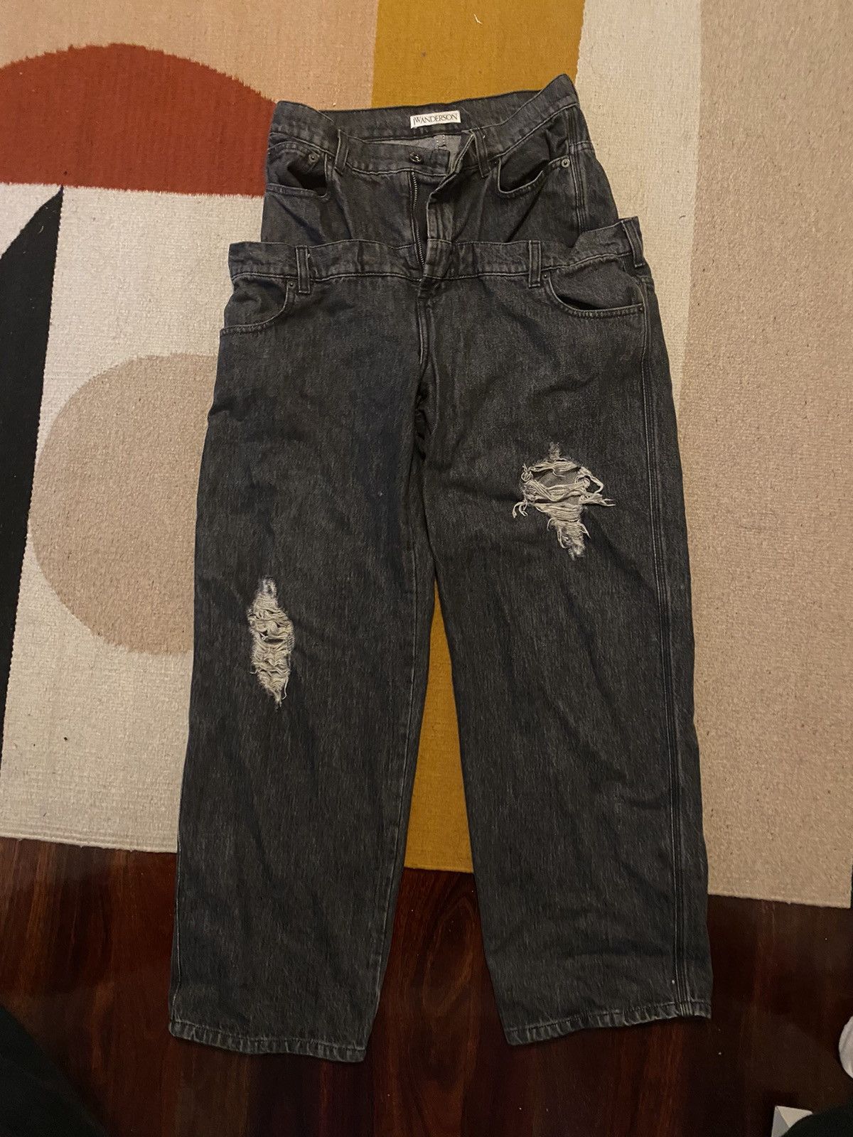 J.W.Anderson Double Waist Jeans