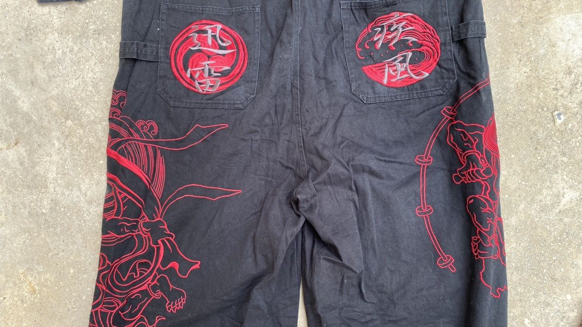 Japanese Brand 🔥Rare🔥Karakuri Coveralls Embroidery Logo Streetwear Design Size US 40 / EU 56 - 7 Thumbnail