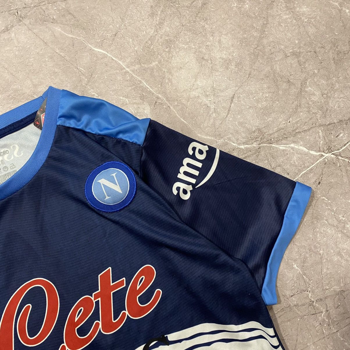 Emporio Armani MARADONA ! EMPORIO ARMANI EA7 TEE NAPOLI SOCCER JERSEY Size US S / EU 44-46 / 1 - 3 Thumbnail