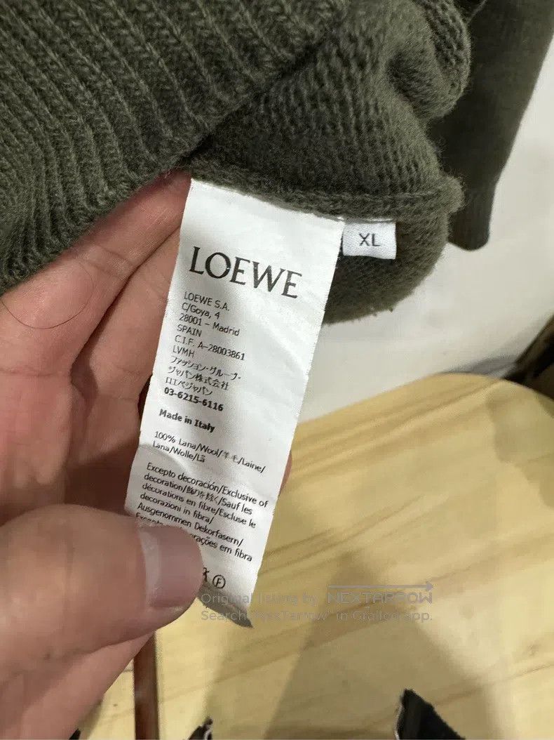 Loewe LOEWE Logo Knit Sweater Size XL / US 12-14 / IT 48-50 - 3 Thumbnail