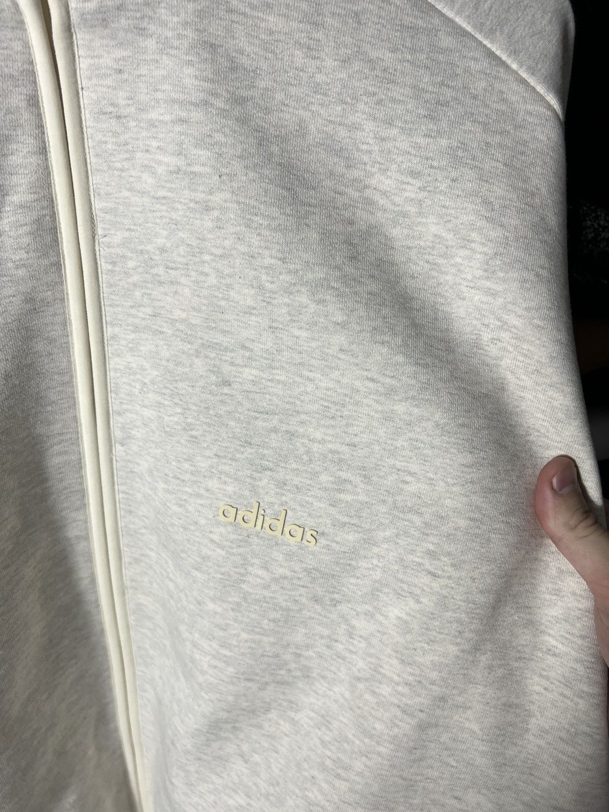 Adidas × Fear of God Adidas x Fear of God Athletics Track Jacket Oatmeal Full Zip Size US M / EU 48-50 / 2 - 8 Thumbnail