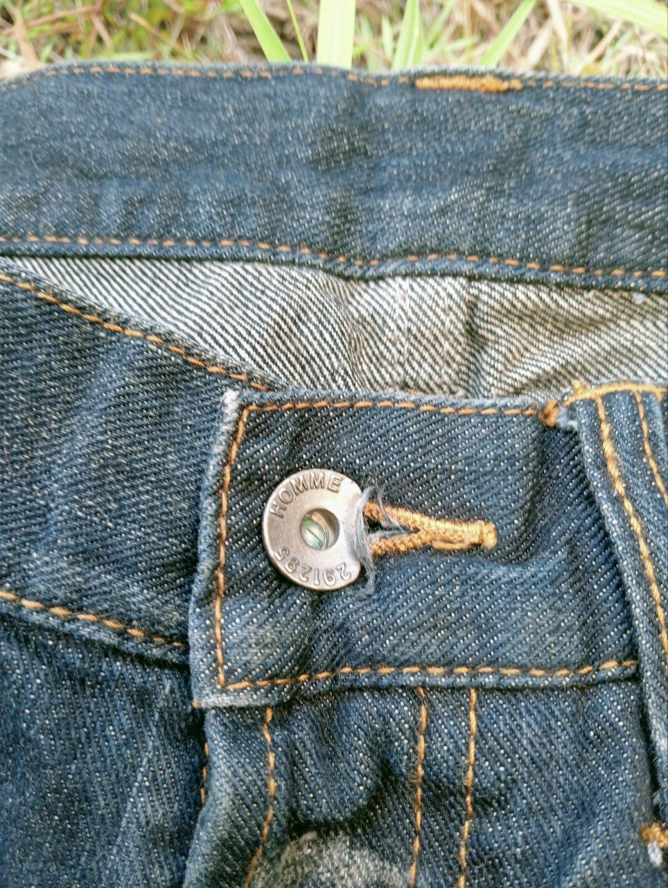 Japanese Brand JAPANESE 291295=HOMME ZIPPER DISTRESSED JEANS Size US 34 / EU 50 - 6 Thumbnail