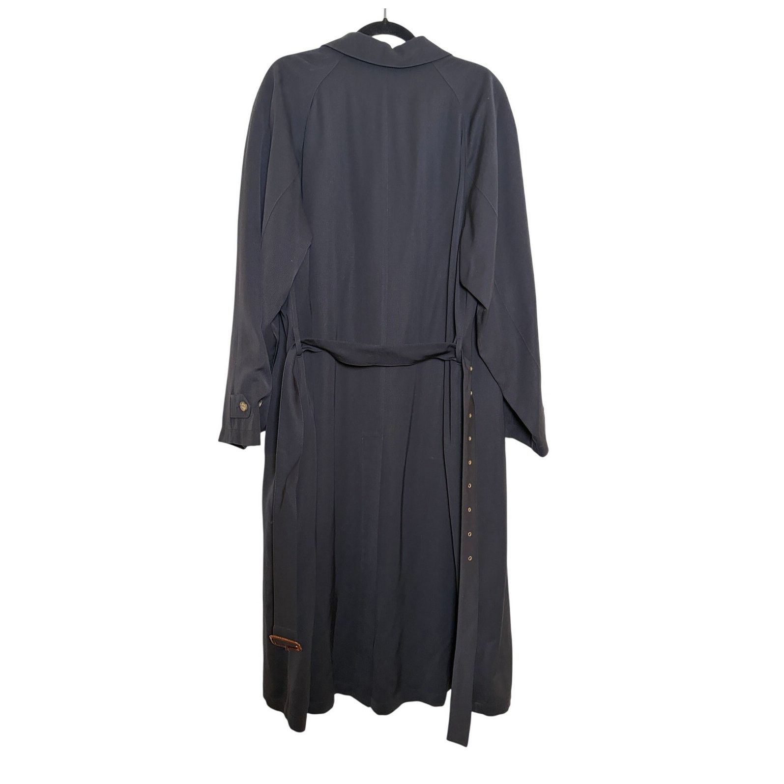 Etro ETRO Sports & Country Vintage Black Twill Belted Trench Size US XL / EU 56 / 4 - 2 Thumbnail