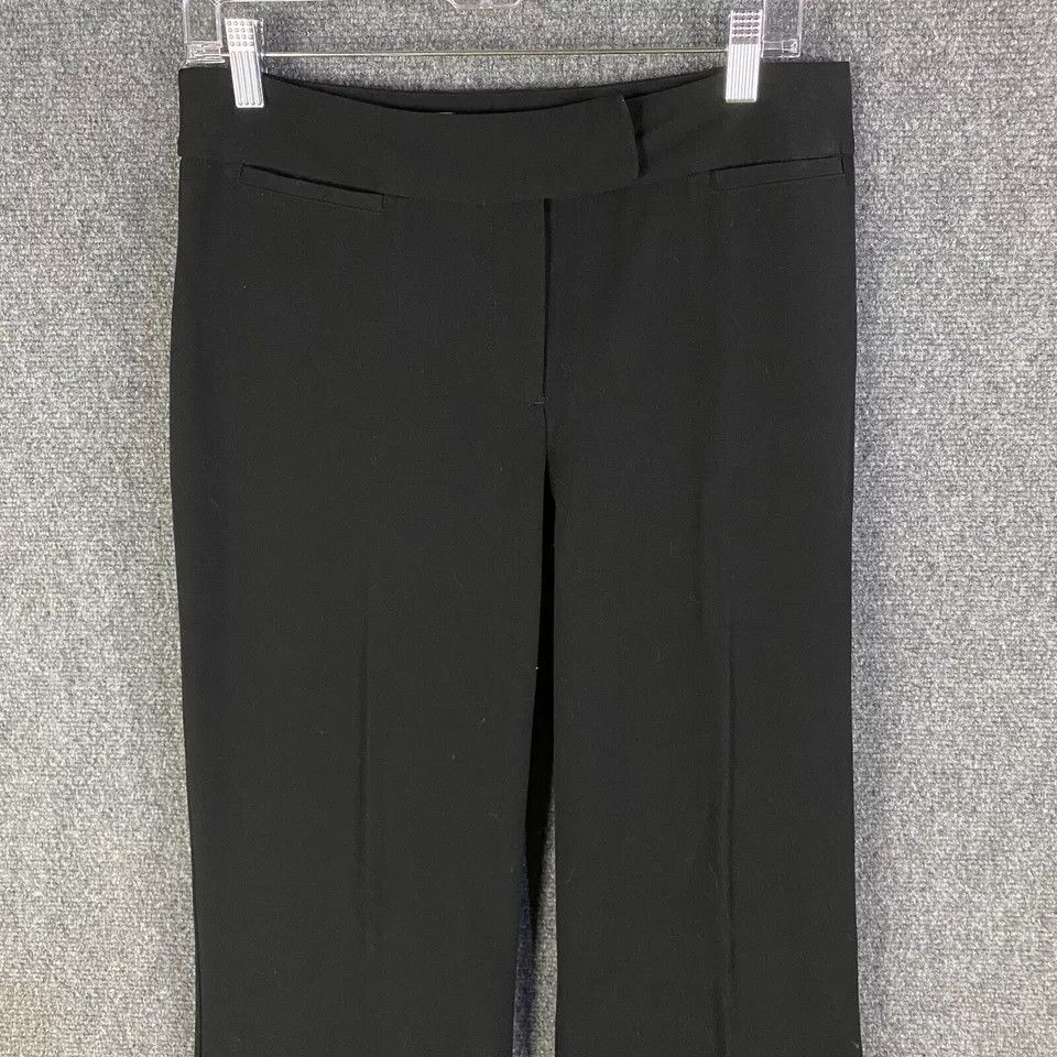 Chicos Chico's Pants Women's Size 1 Trousers Regular Fit Polyester Size 32" / US 10 / IT 46 - 2 Thumbnail