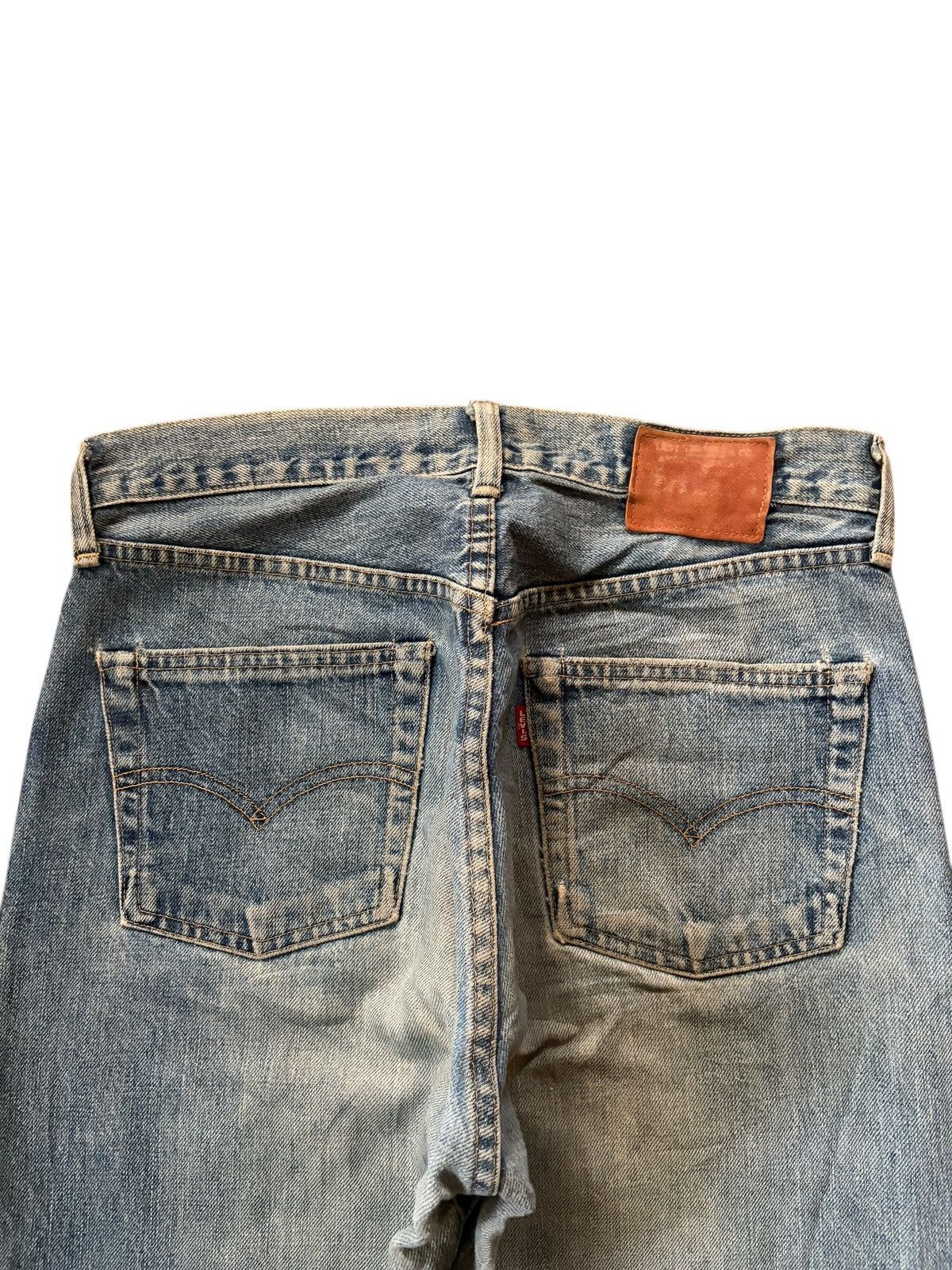 Levi's Vintage 90s Levis 503BXX Big E Selvedge Mud Wash Jeans Size US 31 - 4 Thumbnail