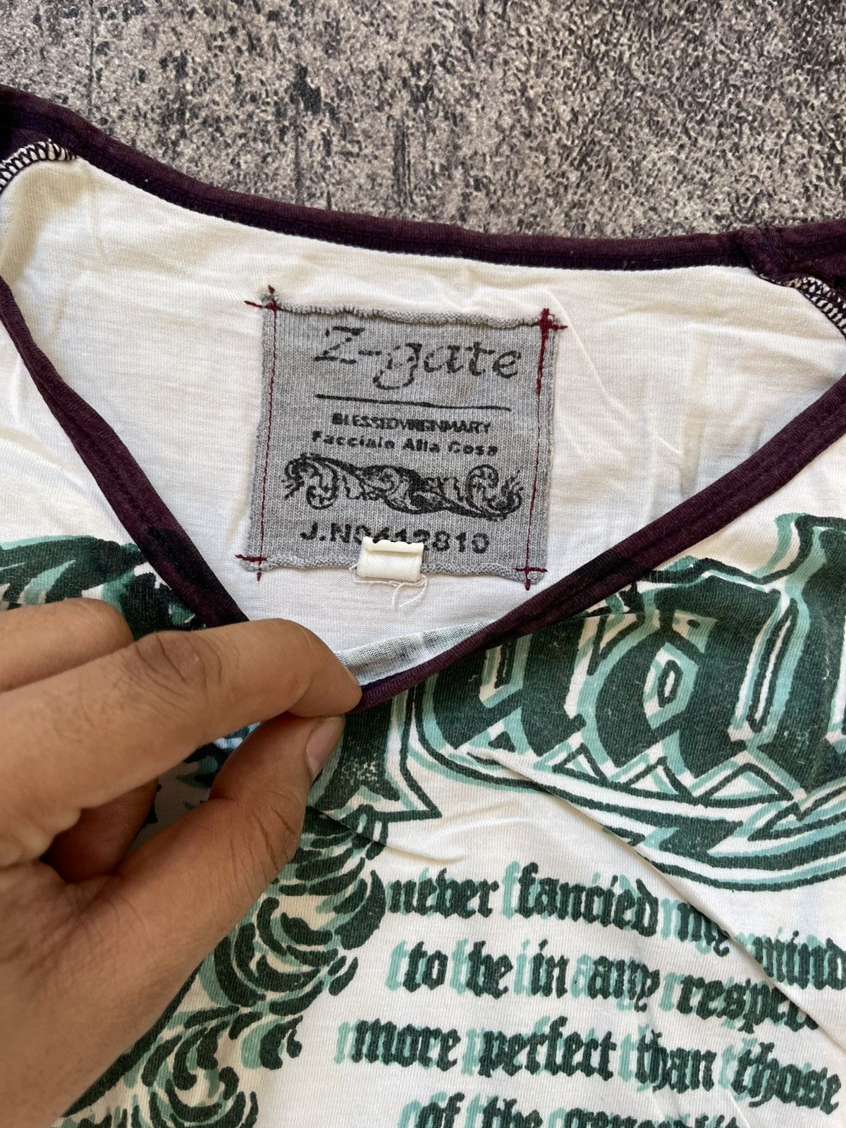 Japanese Brand Y2K Z-Gate ifsixwasnine longsleeve Size US M / EU 48-50 / 2 - 4 Thumbnail