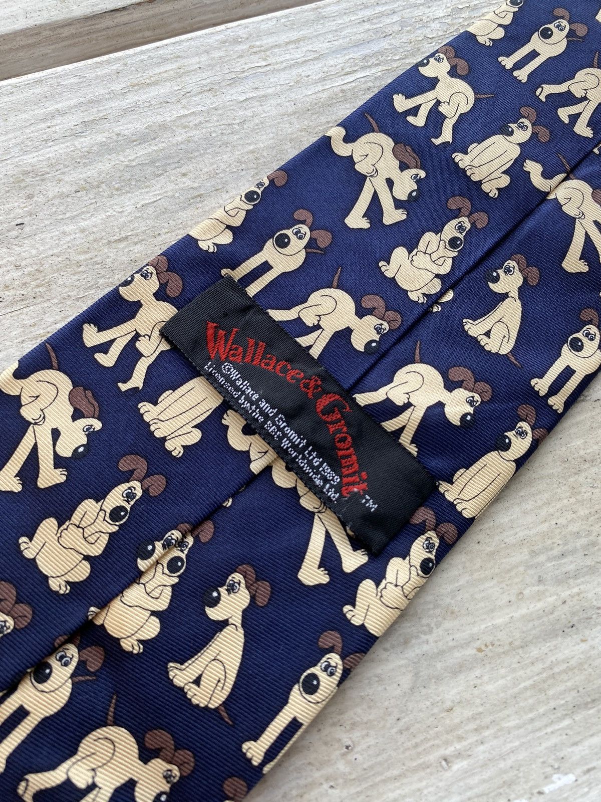 Cartoon Network × Vintage Wallace And Gromit 1989 vintage Tie Size ONE SIZE - 10 Thumbnail
