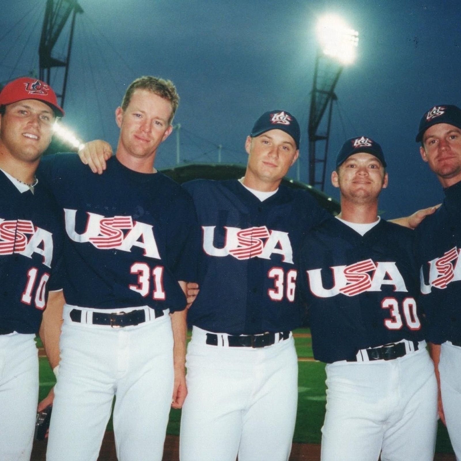 Russell Athletic Team USA Baseball Jersey Russell Athletic Olympics Sz 44 (L) Size US L / EU 52-54 / 3 - 12 Thumbnail