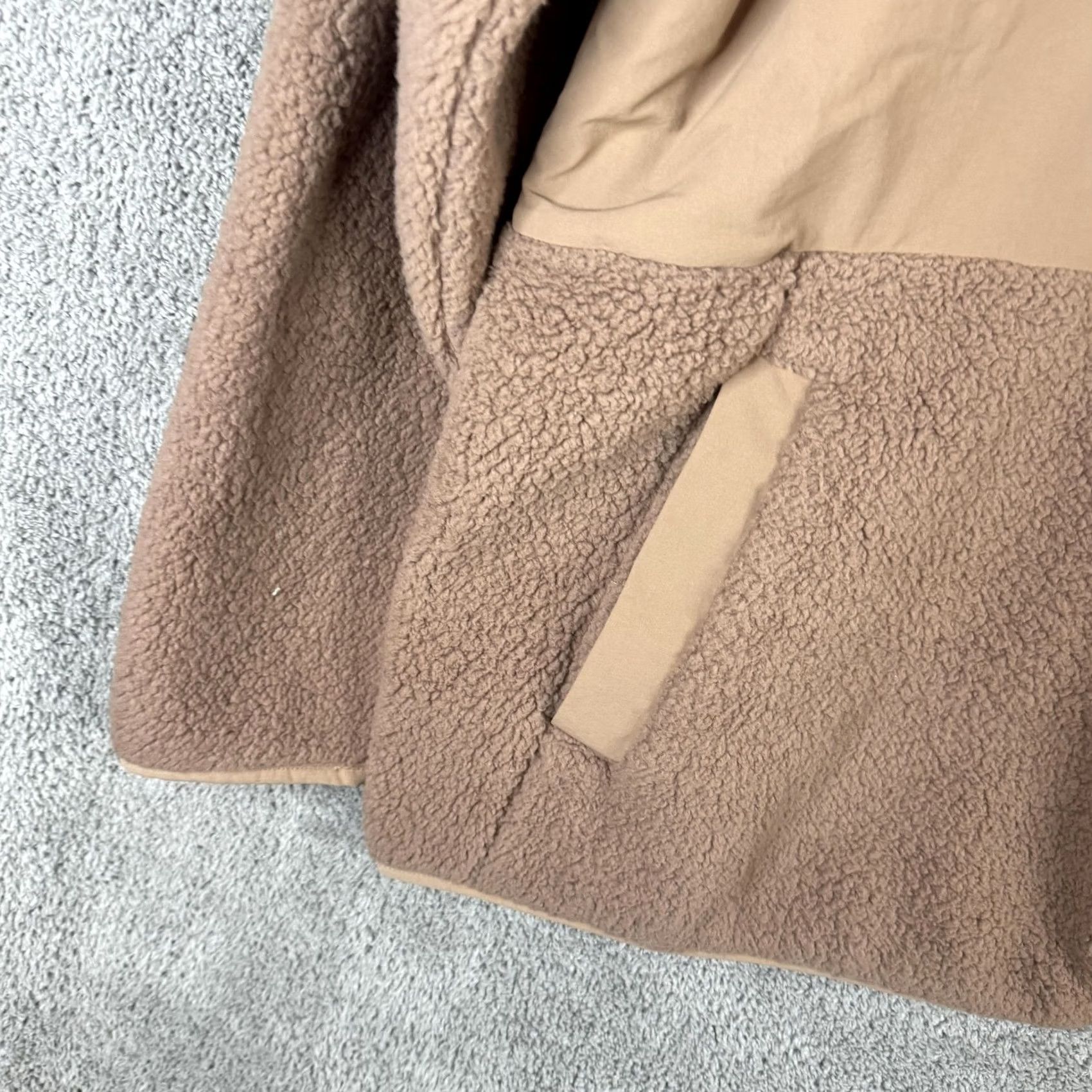 Duluth Trading Company Duluth Trading Co Womens Fleece Jacket Hooded Full Zip Pockets 1X Brown Size XL / US 12-14 / IT 48-50 - 2 Thumbnail