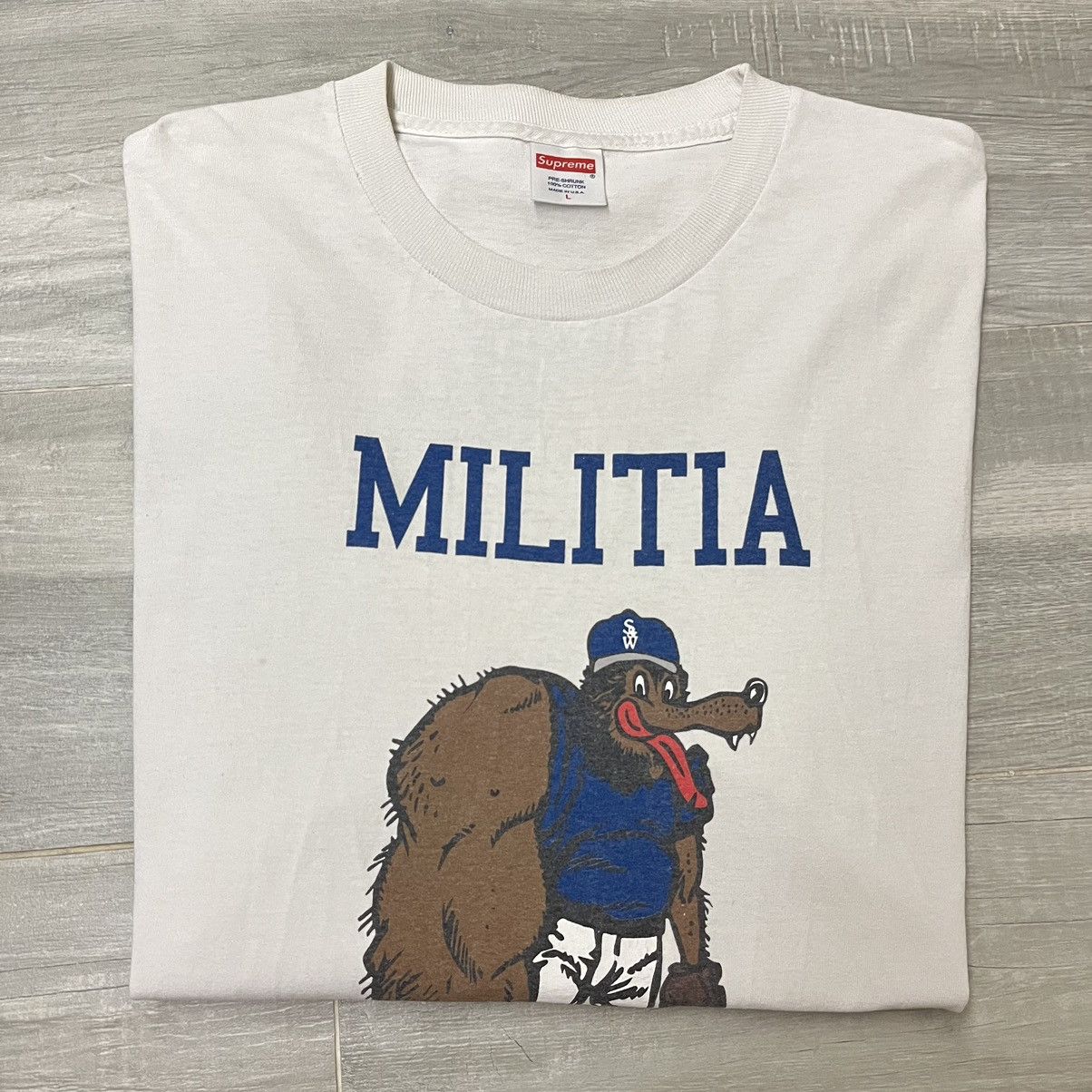 Other Supreme wtaps militia 2009 tee stussy fuct jordan nike sb Size US L / EU 52-54 / 3 - 6 Thumbnail
