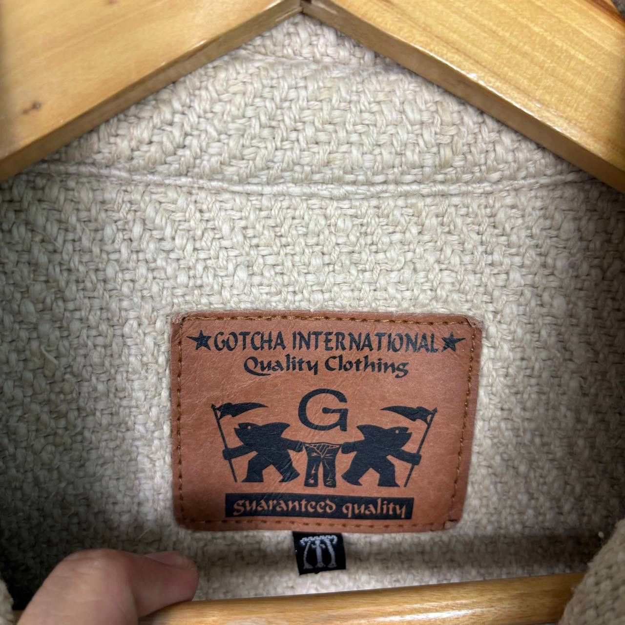 Gotcha Vtg 90s Gotcha International Heavy Cotton Surf Skate Shirt M Size US M / EU 48-50 / 2 - 5 Thumbnail