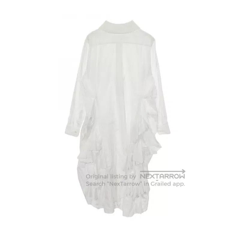 Comme des Garcons Comme des Garcons White vintage shirt top Size M / US 6-8 / IT 42-44 - 2 Thumbnail
